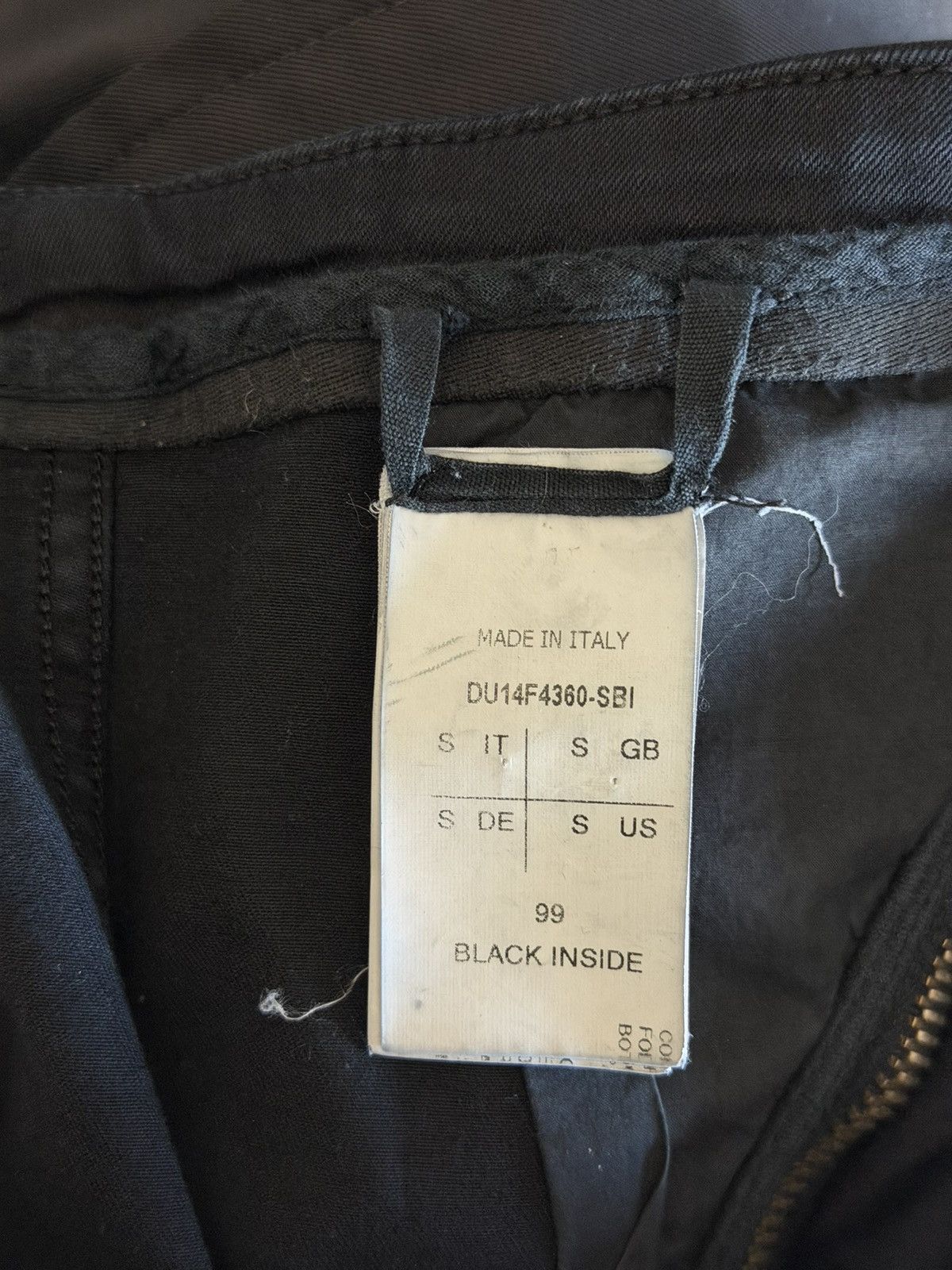 Rick Owens FW14 Aircut Denim Jeans S Size US 32 / EU 48 - 6 Thumbnail