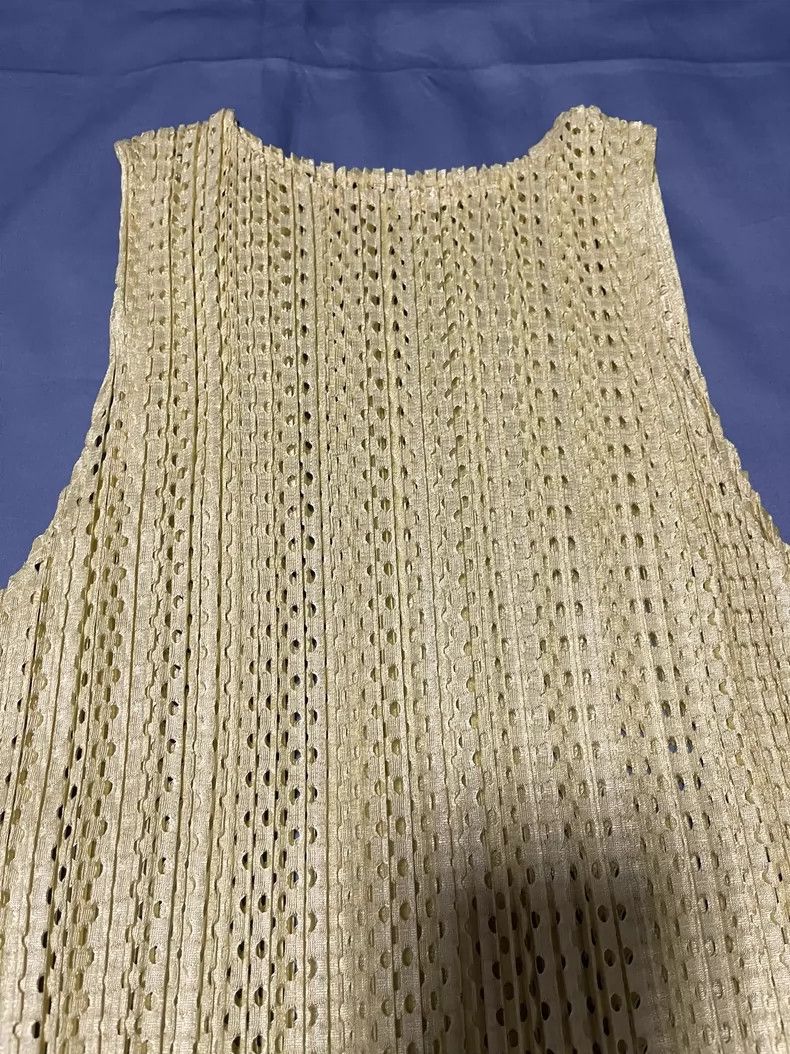 Issey Miyake issey miyake Hollowed-out vest 2506-Nextarrow Size XXS / US 00 / IT 34 - 2 Thumbnail