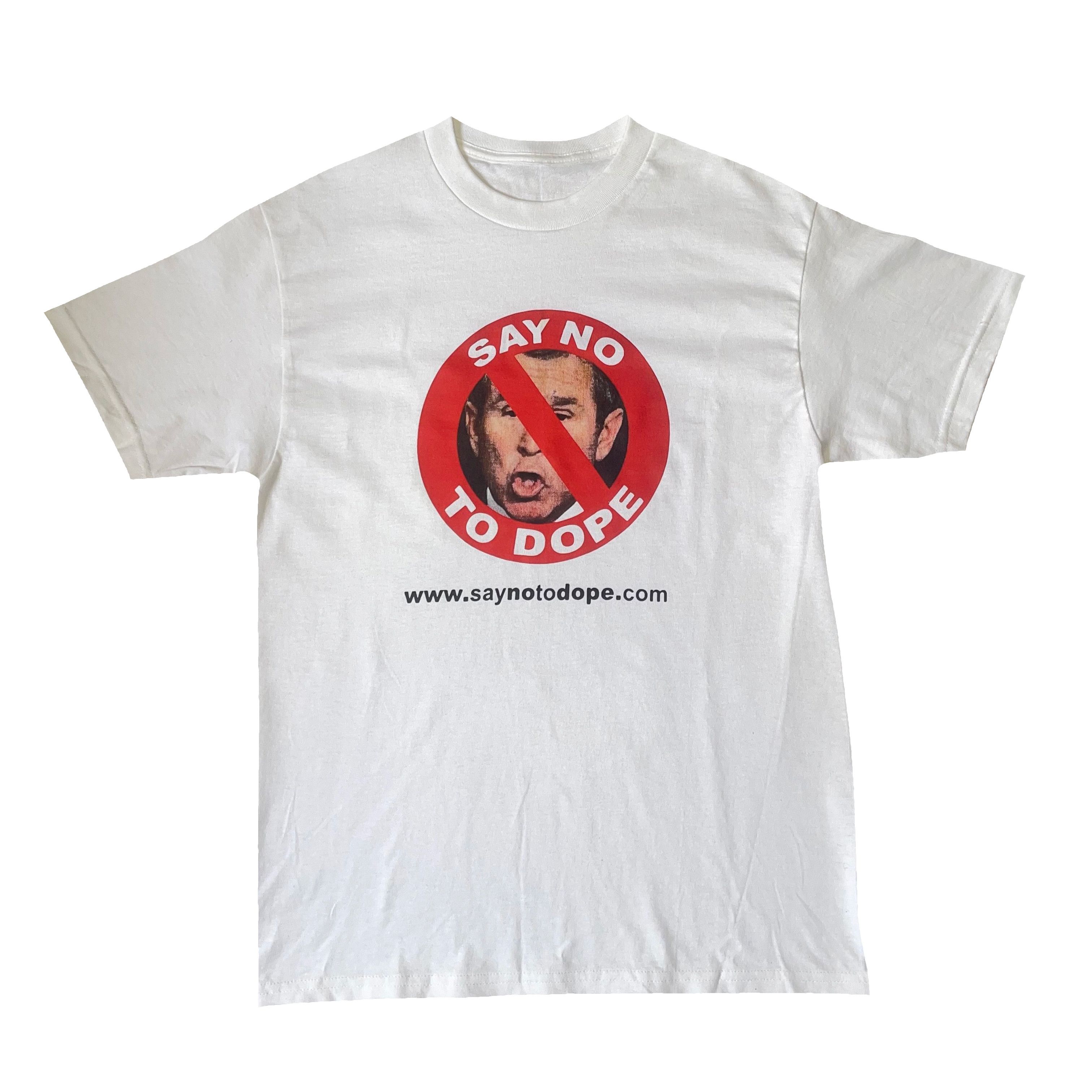 Vintage White "Say No To Dope" T-shirt remake Size US M / EU 48-50 / 2 - 1 Thumbnail