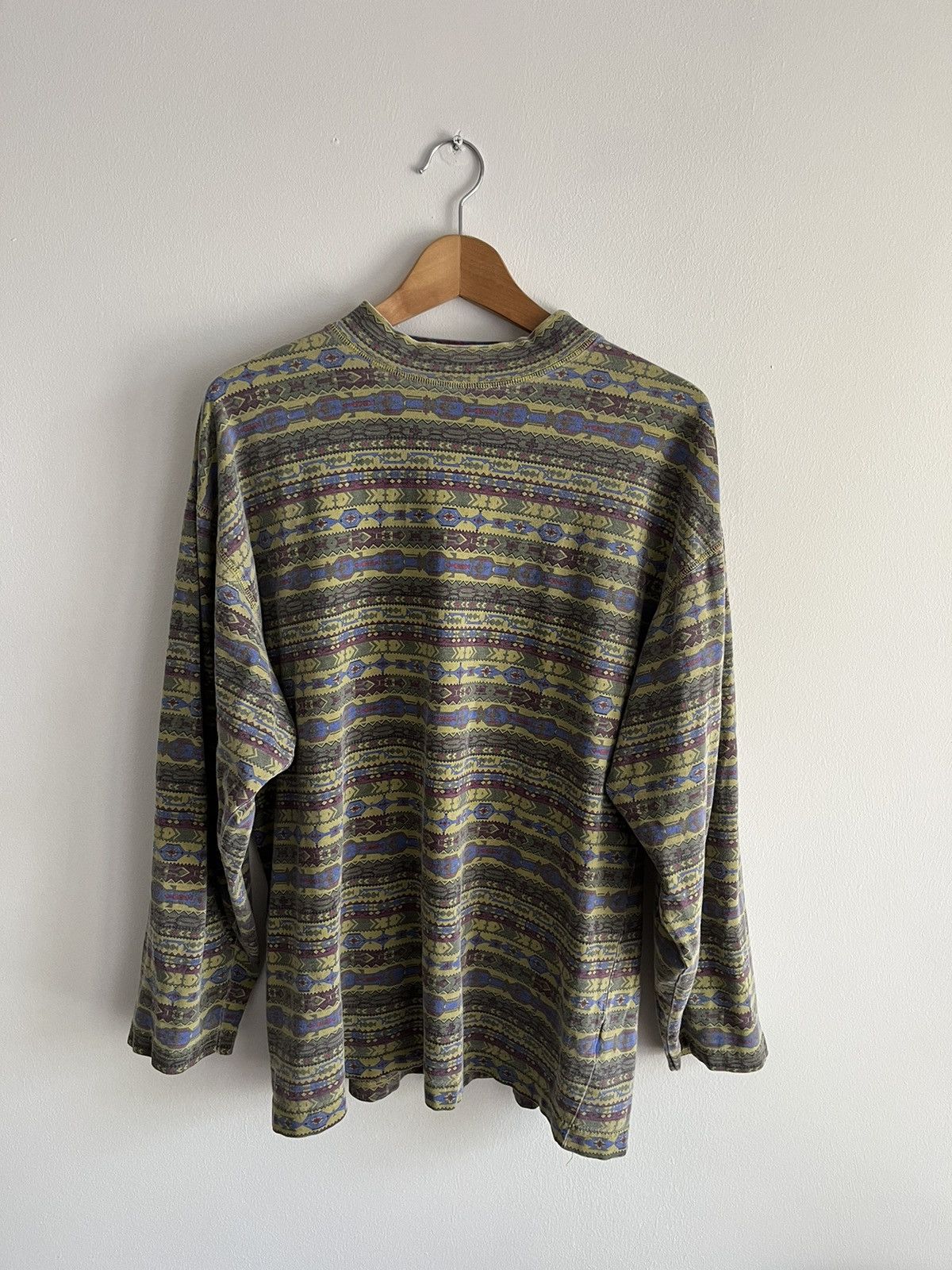 Longsleeve Rave 90s psychedelic shoegaze ski grunge