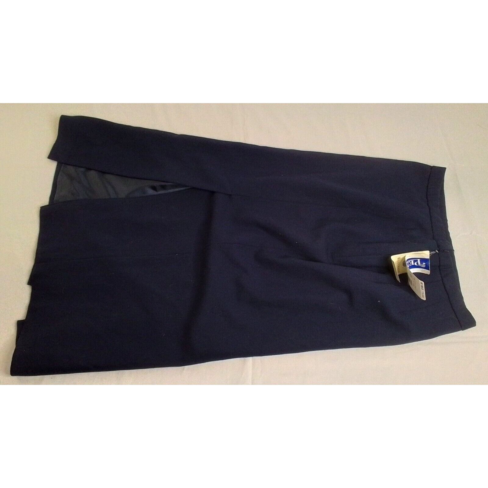 Pendleton Pendleton Wool Pencil Skirt Women's 10 Navy Blue VTG NWT Size 32" / US 10 / IT 46 - 5 Thumbnail