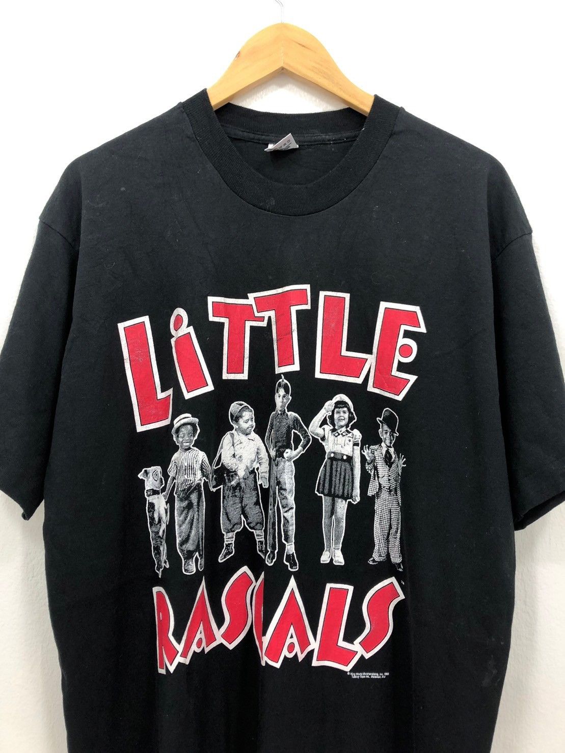 Vintage Vintage 1993's Little Rascals shirt Movie BN Size US XL / EU 56 / 4 - 1 Thumbnail