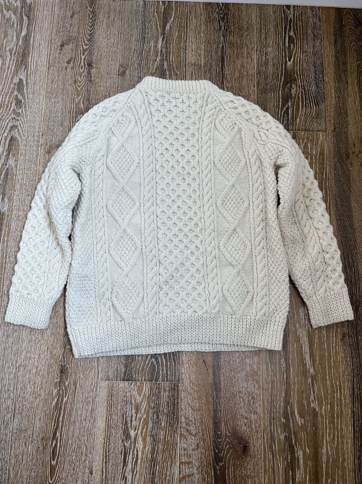 Homespun Knitwear Vintage john malloy heavy cable knitwear sweater Size US M / EU 48-50 / 2 - 2 Thumbnail