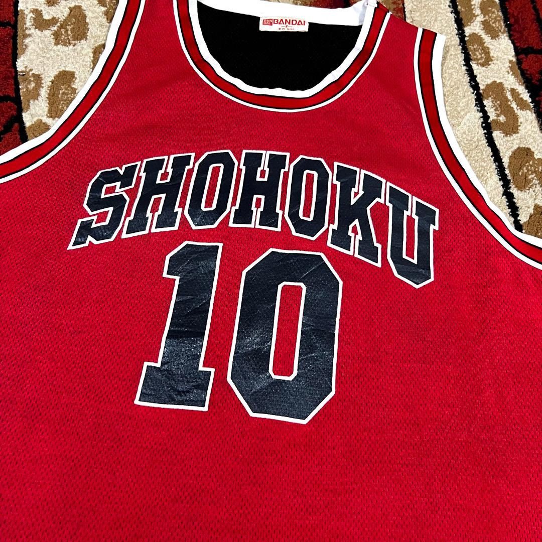 Anime Vintage Bandai 90s No 10 Shohoku Slam Dunk Anime Jersey Size US L / EU 52-54 / 3 - 4 Thumbnail