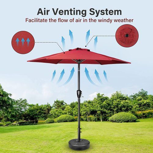 Designer × Homemade Simple Deluxe 7.5' Patio Outdoor Table Market Yard Umbrella Size US L / EU 52-54 / 3 - 7 Thumbnail