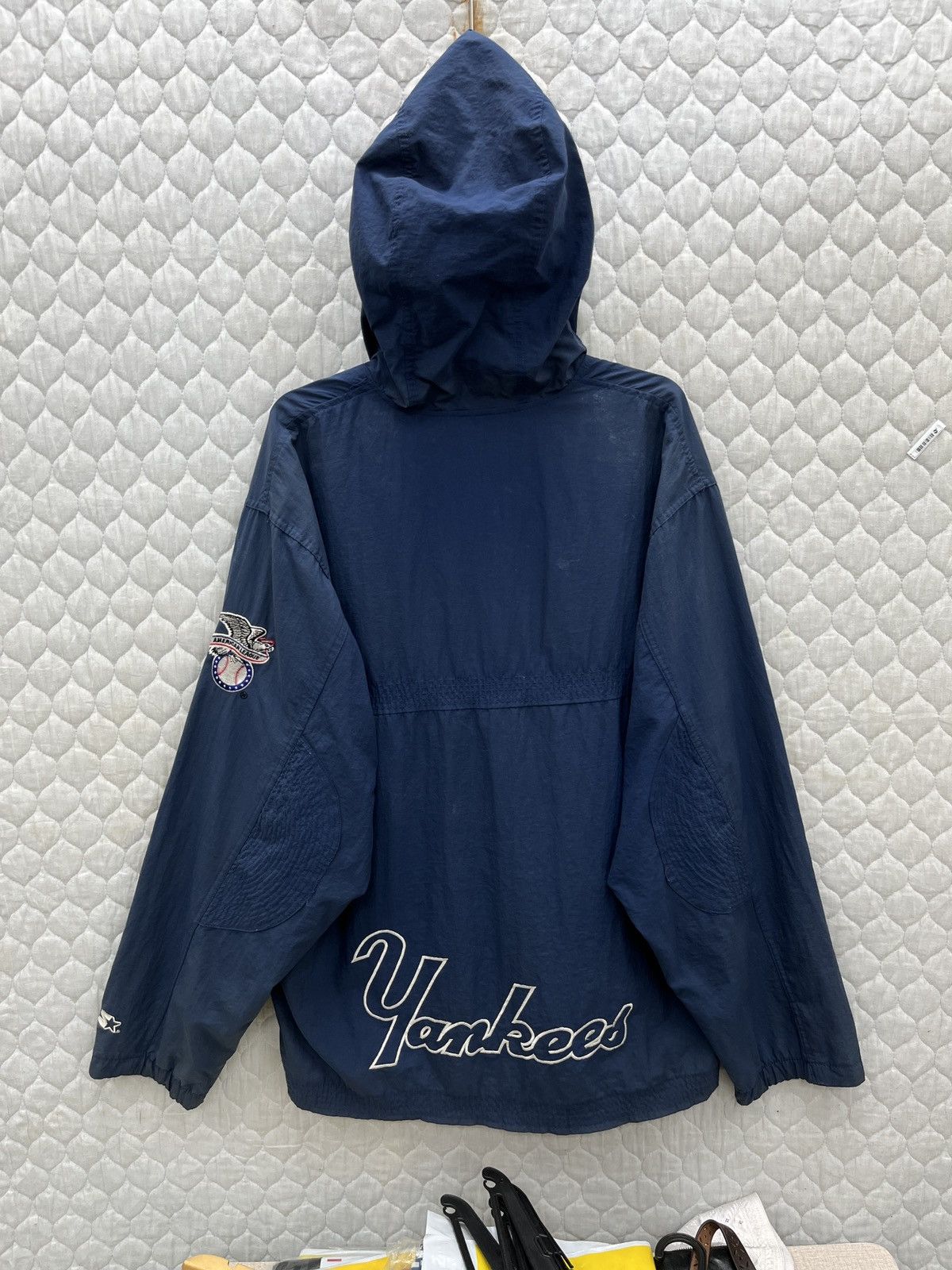MLB × New York Yankees × Starter 🔥🔥🔥STEALS STARTER MLB NEW YORK YANKEES HOODIE LIGHT JACKET Size US L / EU 52-54 / 3 - 2 Thumbnail