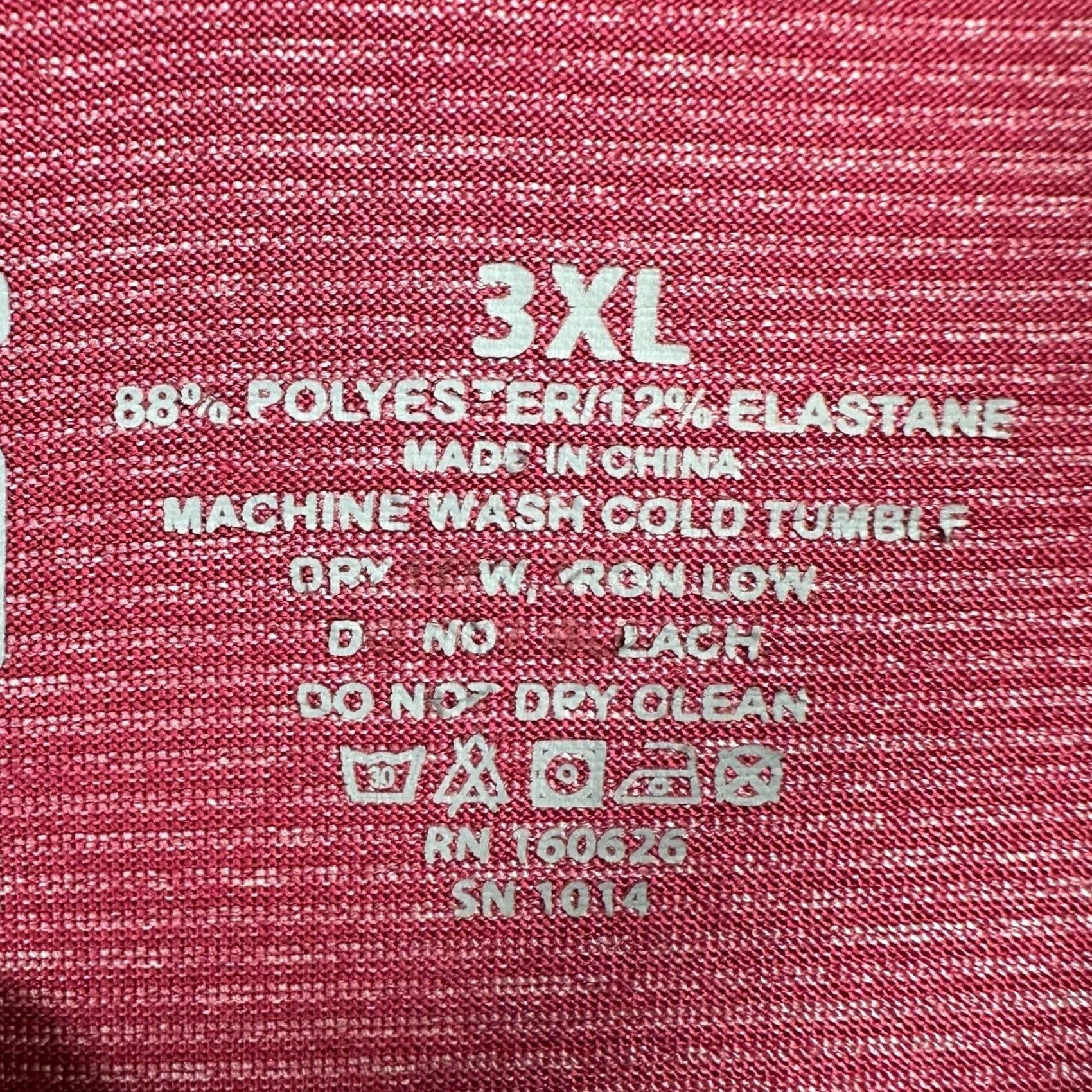 Vintage Three Sixty Six Mens Polo Shirt 3XL Magenta Stretch Logo Rugby Short Sleeve Golf Polo Adult Short Sleeve Mens Shirt Size US XXL / EU 58 / 5 - 5 Thumbnail