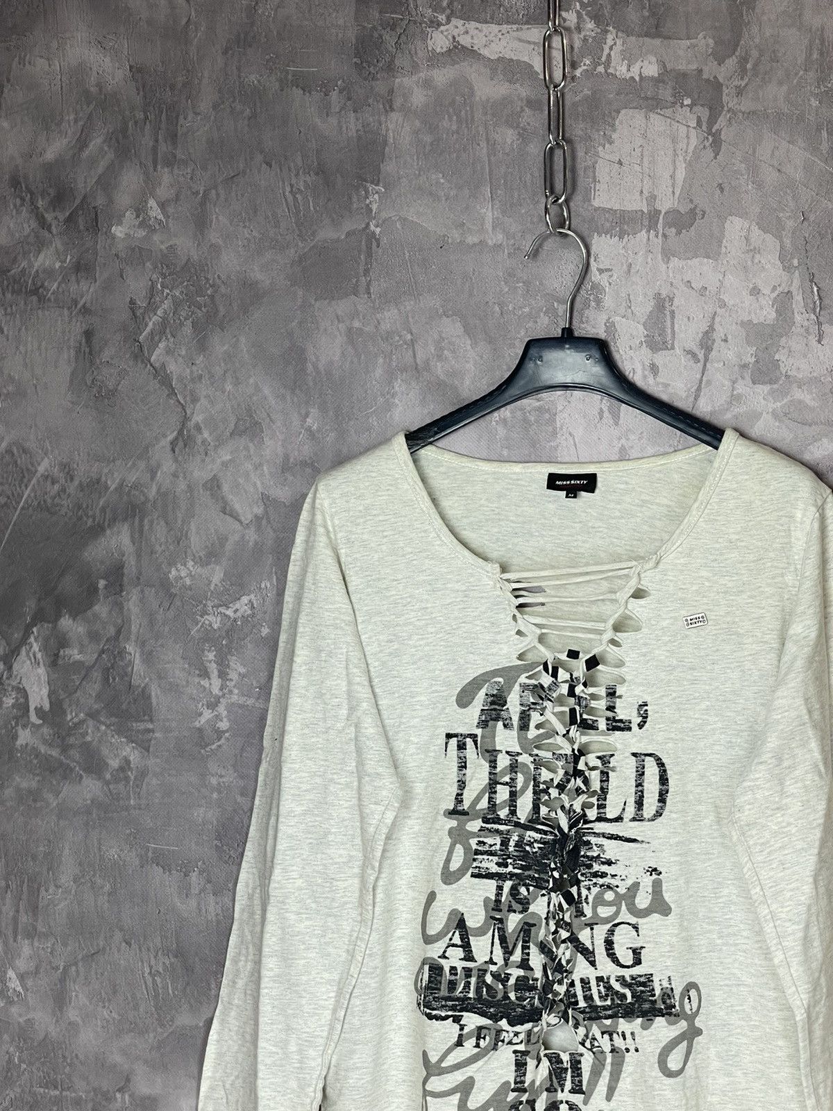 Japanese Brand × Miss Sixty 💥Y2K💥Miss Sixty longsleeve With Hysteric Glamour Design Size M / US 6-8 / IT 42-44 - 4 Thumbnail