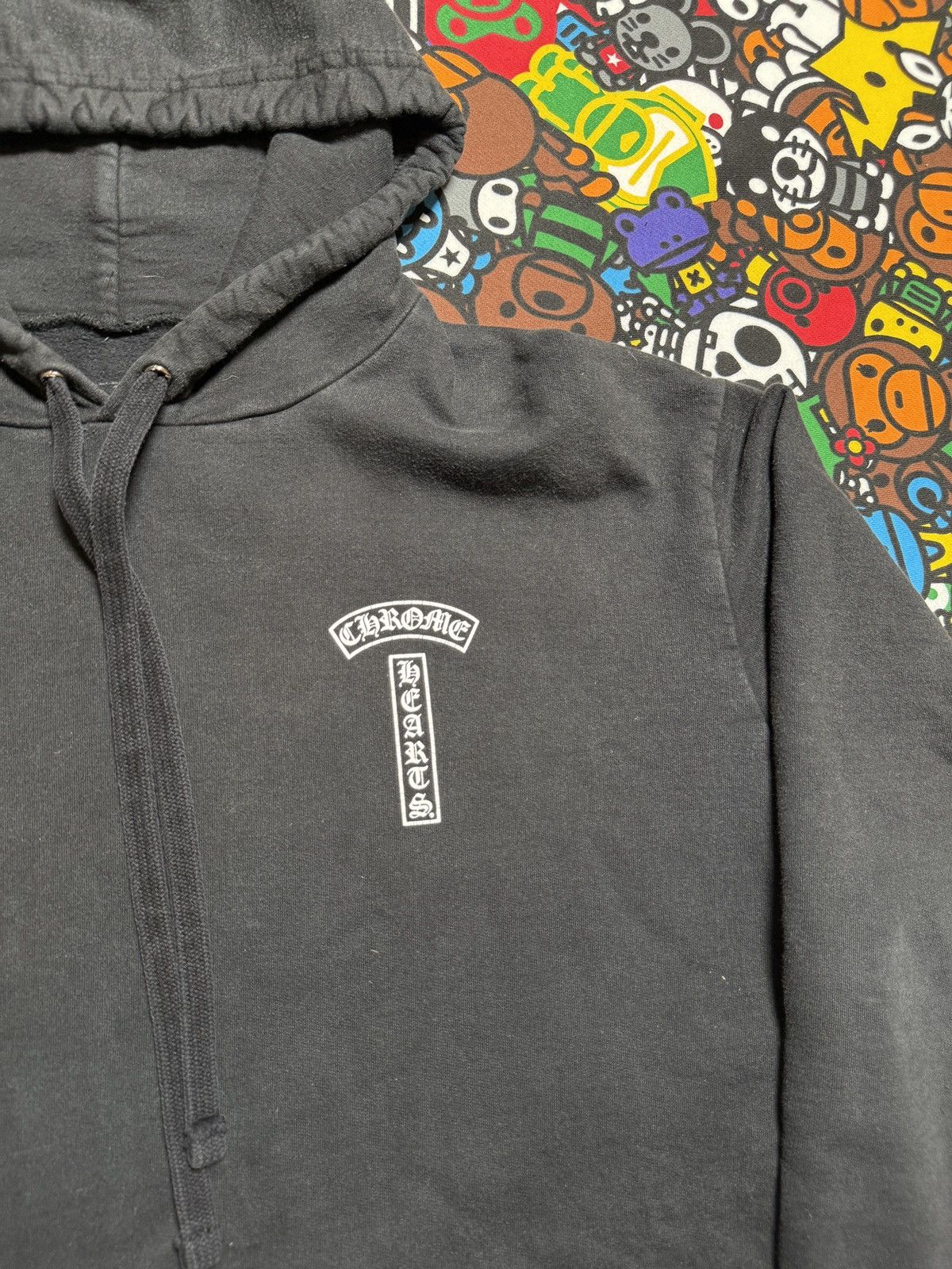Chrome Hearts Chrome Hearts Black Script Pullover Hoodie Size US L / EU 52-54 / 3 - 4 Thumbnail