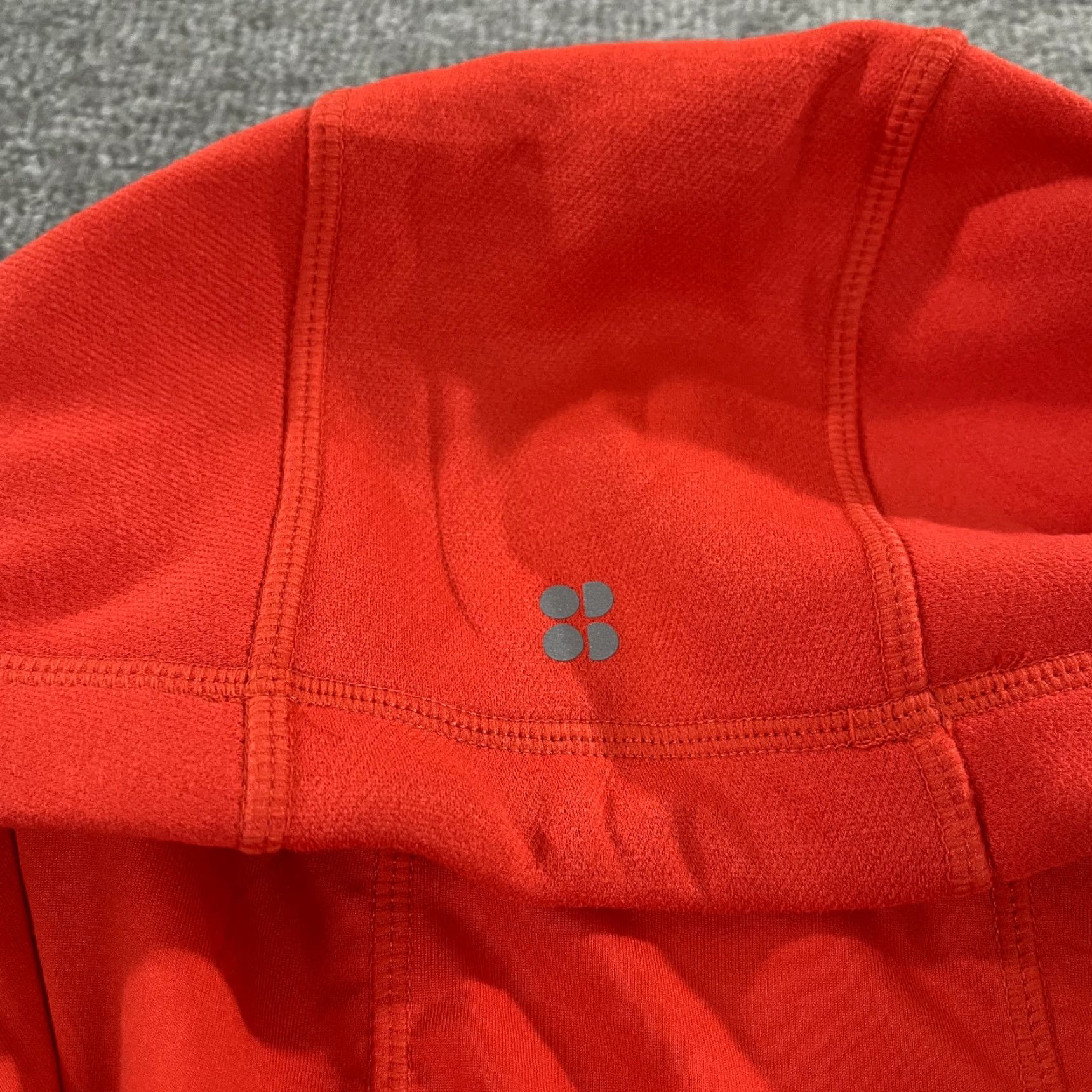 Sweaty Betty Sweaty Betty Hoodie Jacket Womens Medium Orange Active Fitness Running Pullover Size M / US 6-8 / IT 42-44 - 3 Thumbnail