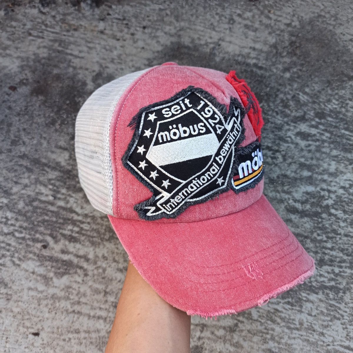 Other SICK,, mobus patchwork trucker hat Size ONE SIZE - 6 Thumbnail