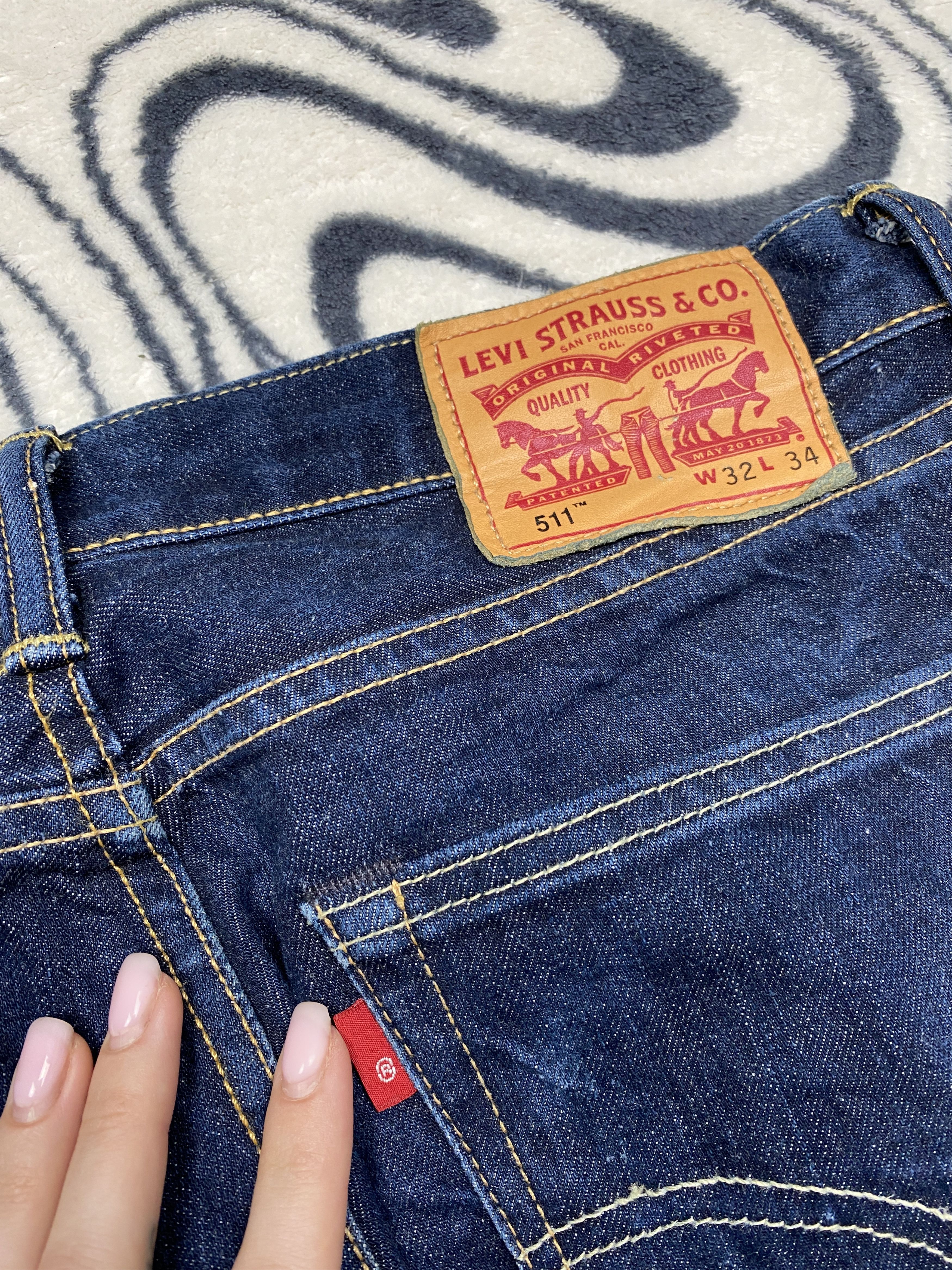 Levi's Levi's 511 Vintage Denim Pants Y2K Jeans Size US 32 / EU 48 - 2 Thumbnail