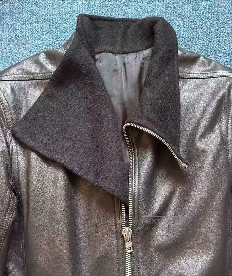 Rick Owens Rick Owens Leather and Fur Jacket. Size US M / EU 48-50 / 2 - 4 Thumbnail
