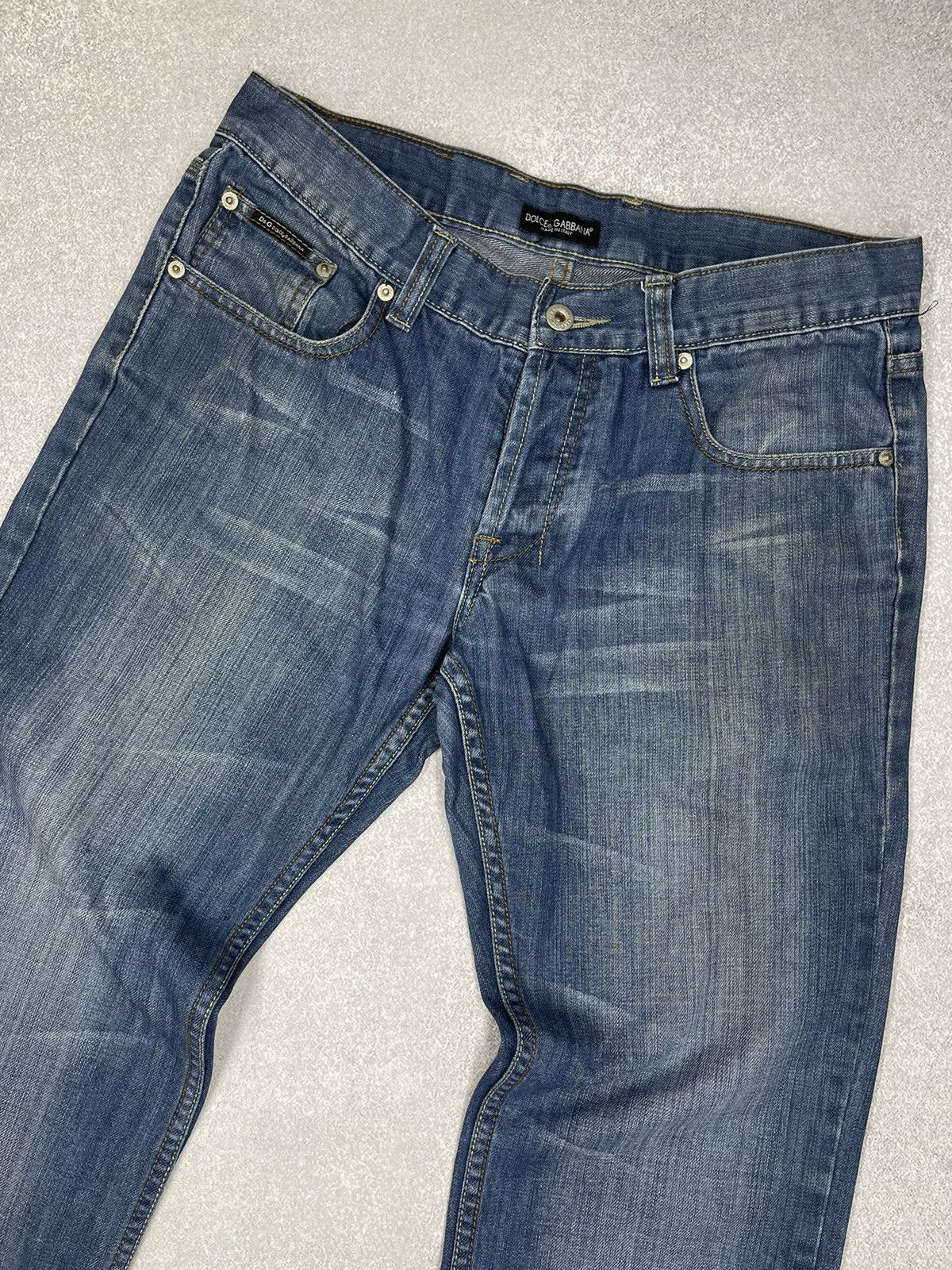 Dolce & Gabbana Vintage Dolce Gabbana Denim Jeans Blue Y2K Italy Size US 30 / EU 46 - 9 Thumbnail