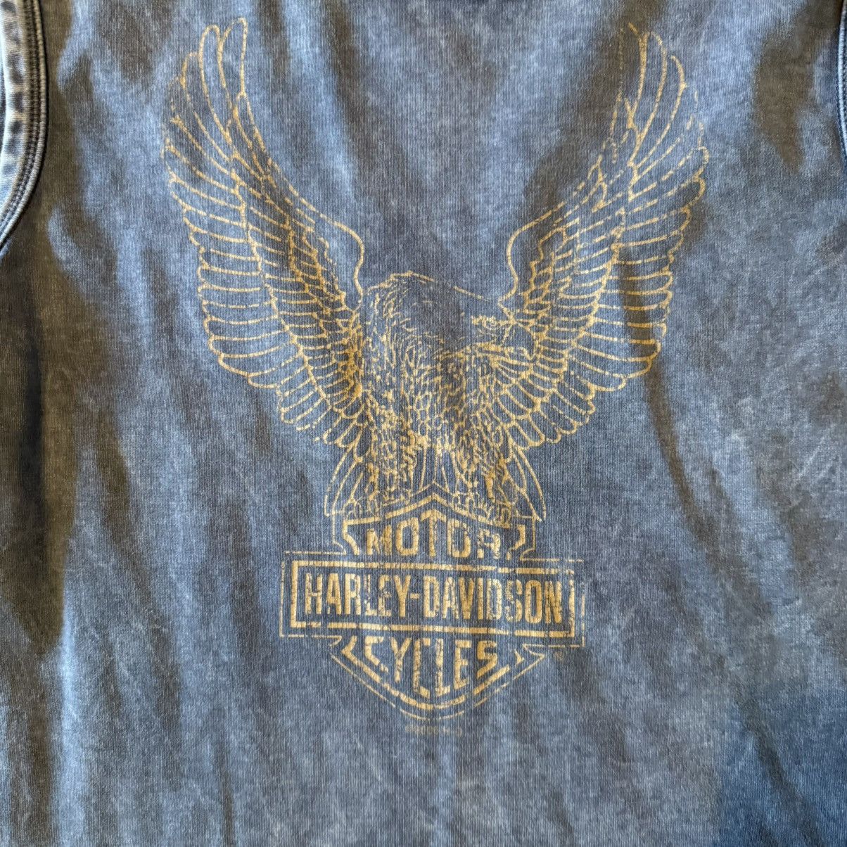 Harley Davidson 2007 Harley Davidson 'Springfield, MA' Tank Top Size XL / US 12-14 / IT 48-50 - 2 Thumbnail