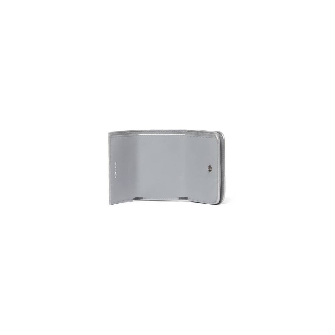 Balenciaga o1tr1nto0525 Size: OS / Le Cagole Mini Wallet Metallized Size ONE SIZE - 4 Thumbnail