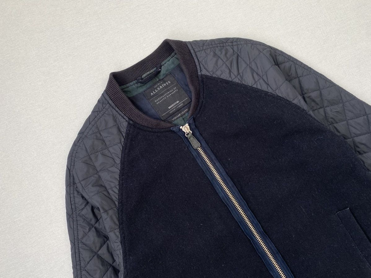 Allsaints Men’s Allsaints Host Bomber Wool Jacket Size M Size US M / EU 48-50 / 2 - 2 Thumbnail