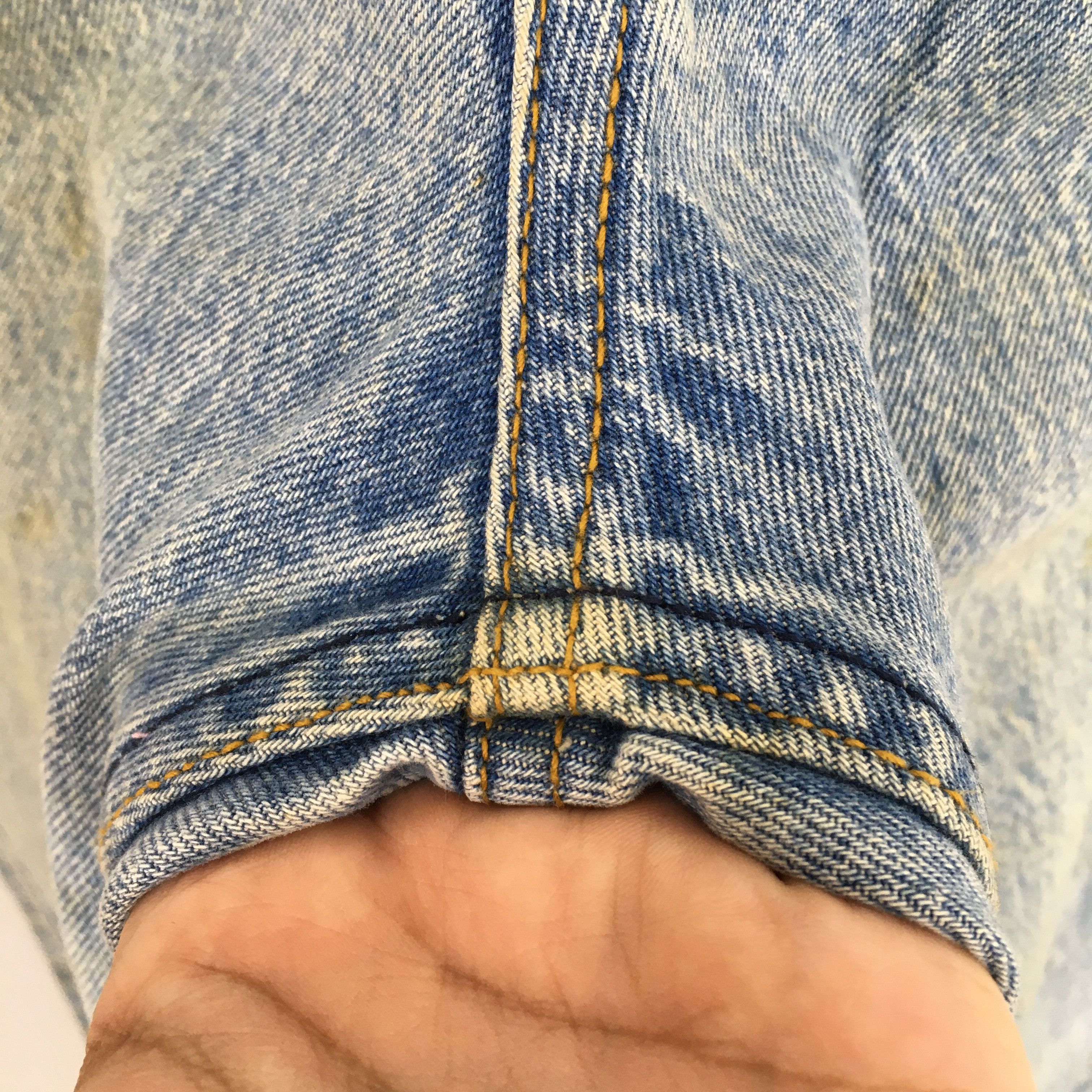 Levi's Size 30x33.5 Vintage 90s Levi's 501 Stonewash Denim S1796 Size US 30 / EU 46 - 8 Thumbnail