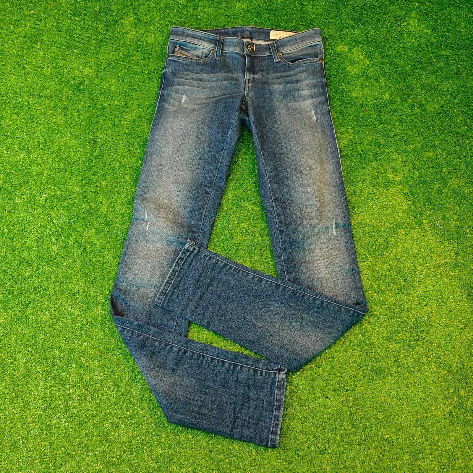 Diesel Diesel Jeans Womens 26 skinzee low waist super slim skinny Size 26" / US 2 / IT 38 - 1 Thumbnail