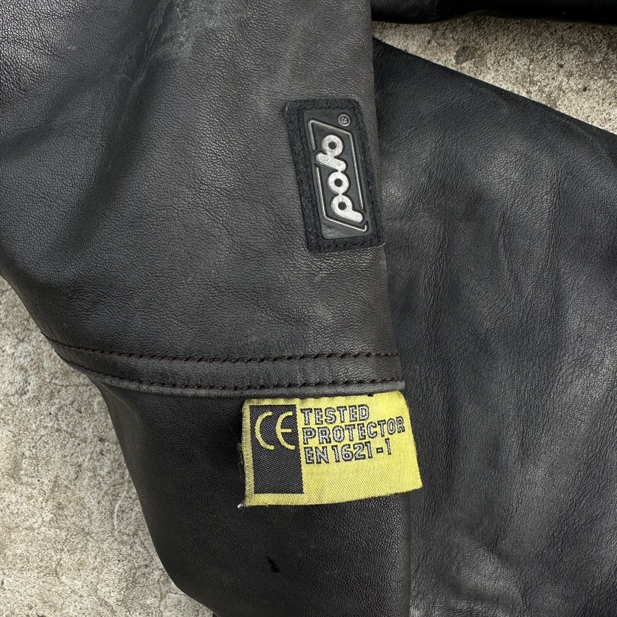 Vintage Vintage Moto Leather Pants Overalls Size 50 Gore Tex Y2K 00s Size US 34 / EU 50 - 13 Thumbnail