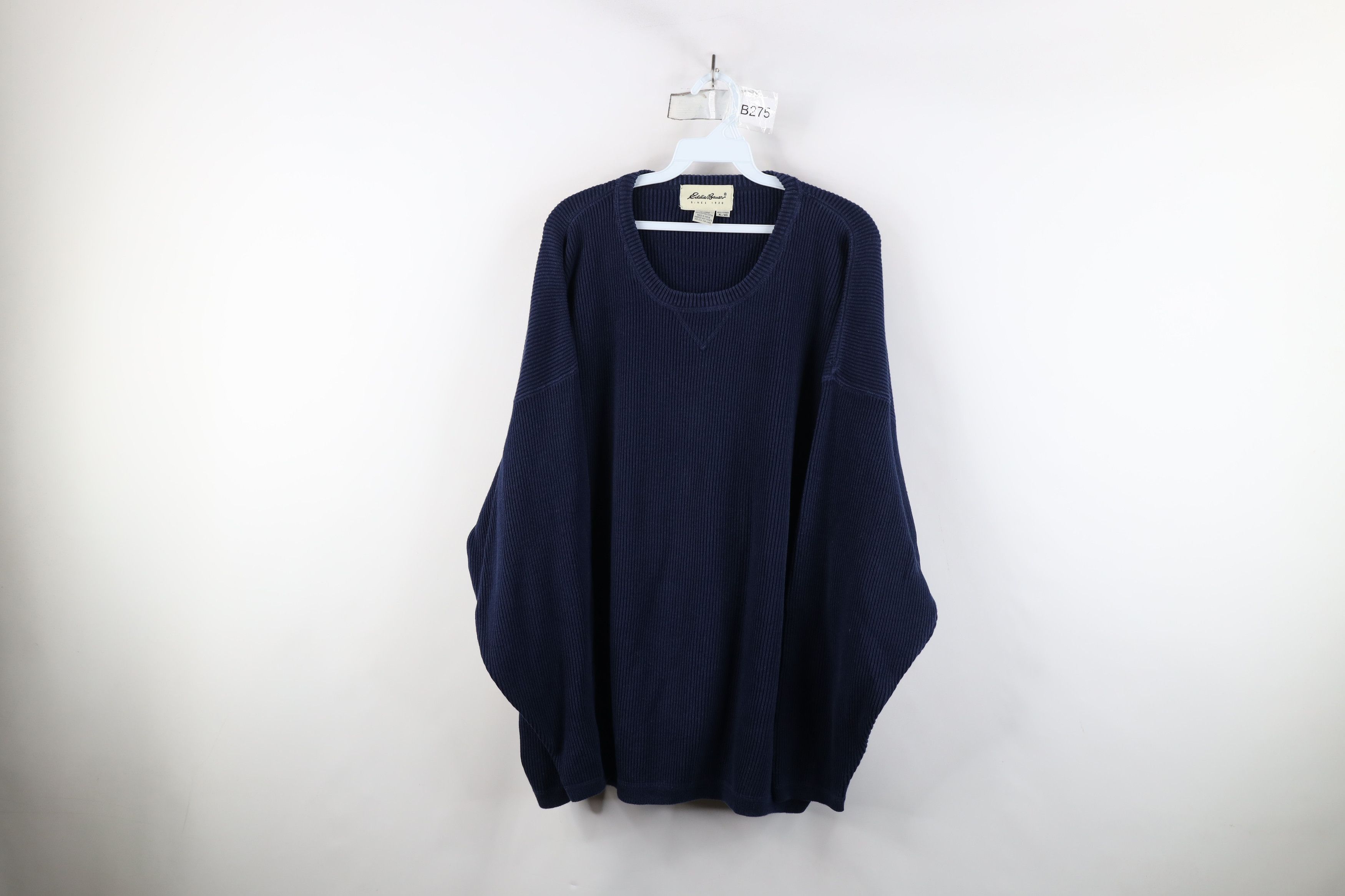 Eddie Bauer × Vintage Vintage 90s Eddie Bauer Heavyweight Ribbed Knit Sweater Size US XL / EU 56 / 4 - 1 Thumbnail