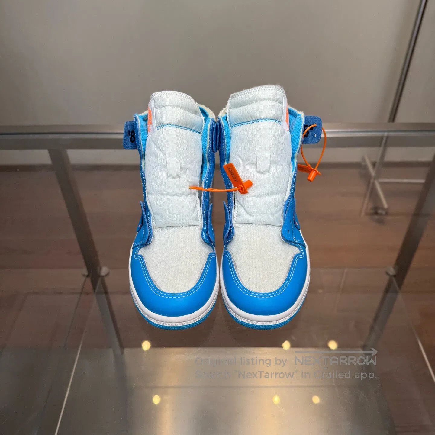 Nike Nike AJ1 Ow North Carolina Blue Size US 7.5 / EU 40-41 - 2 Thumbnail