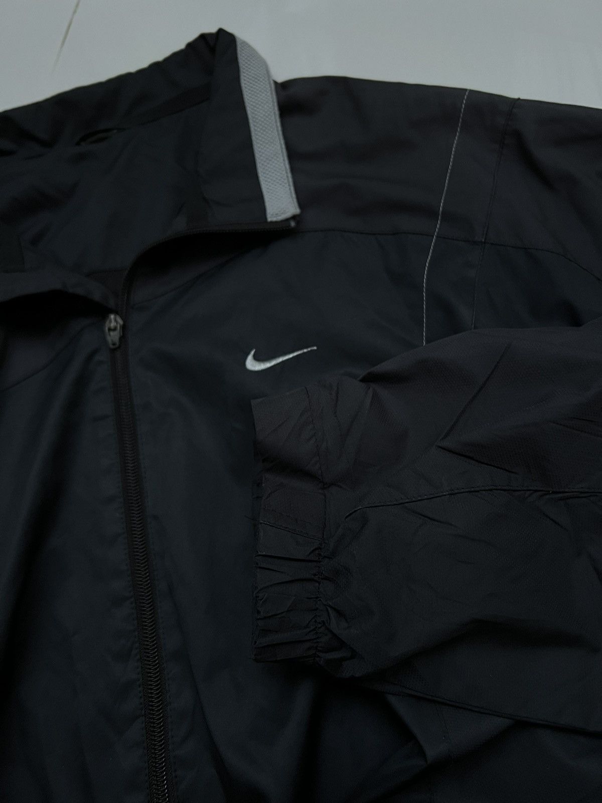 Nike × Vintage 90’s NIKE TRACK JACKET Y2K SWOOSH LOGO GORPCORE Size US L / EU 52-54 / 3 - 6 Thumbnail