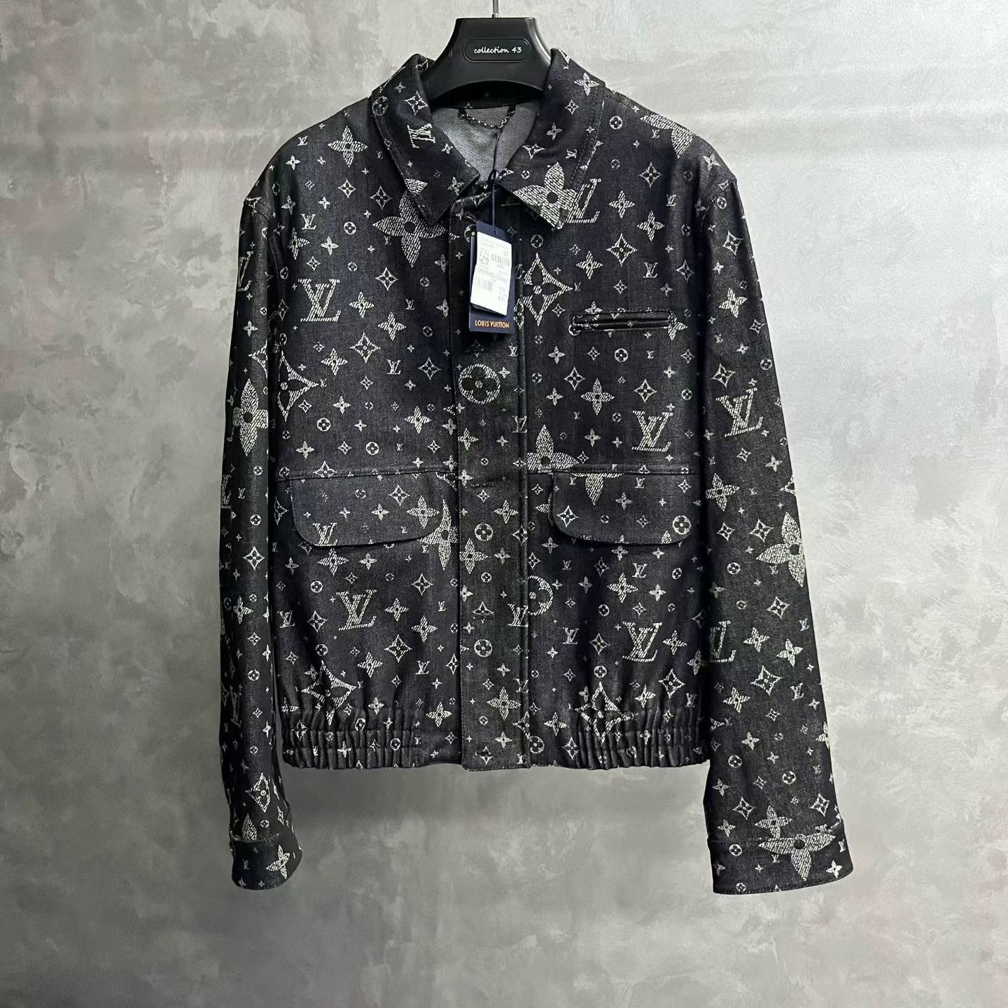 Louis Vuitton black star logo button-up jacket Size US XXL / EU 58 / 5 - 1 Thumbnail