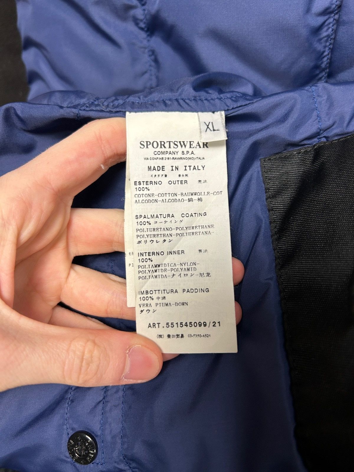 Stone Island Stone Island special process Ice Jacket Size US XL / EU 56 / 4 - 11 Thumbnail