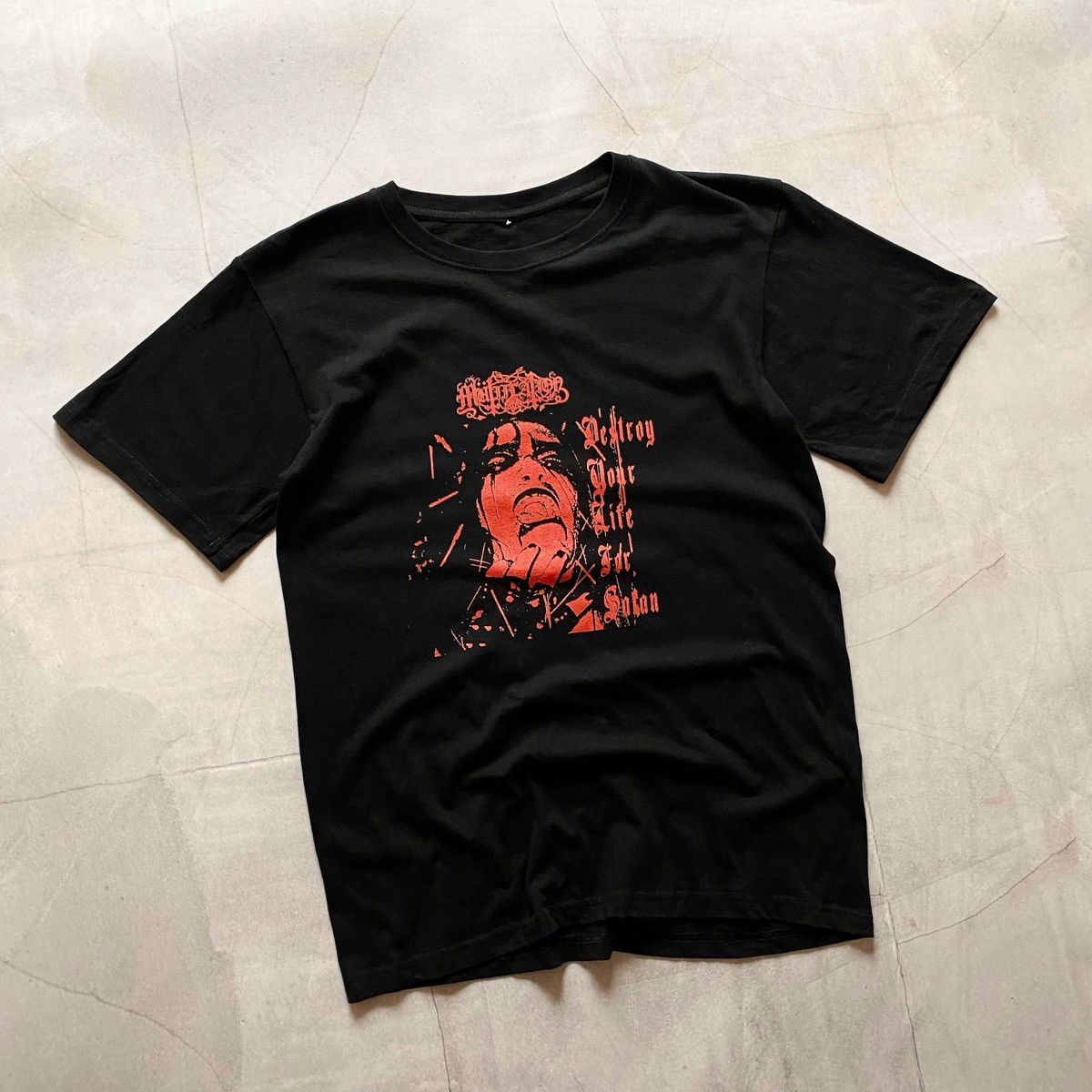Band Tees Vintage Mutiilation Destroy Your Life For Satan T Shirt Size US S / EU 44-46 / 1 - 1 Thumbnail