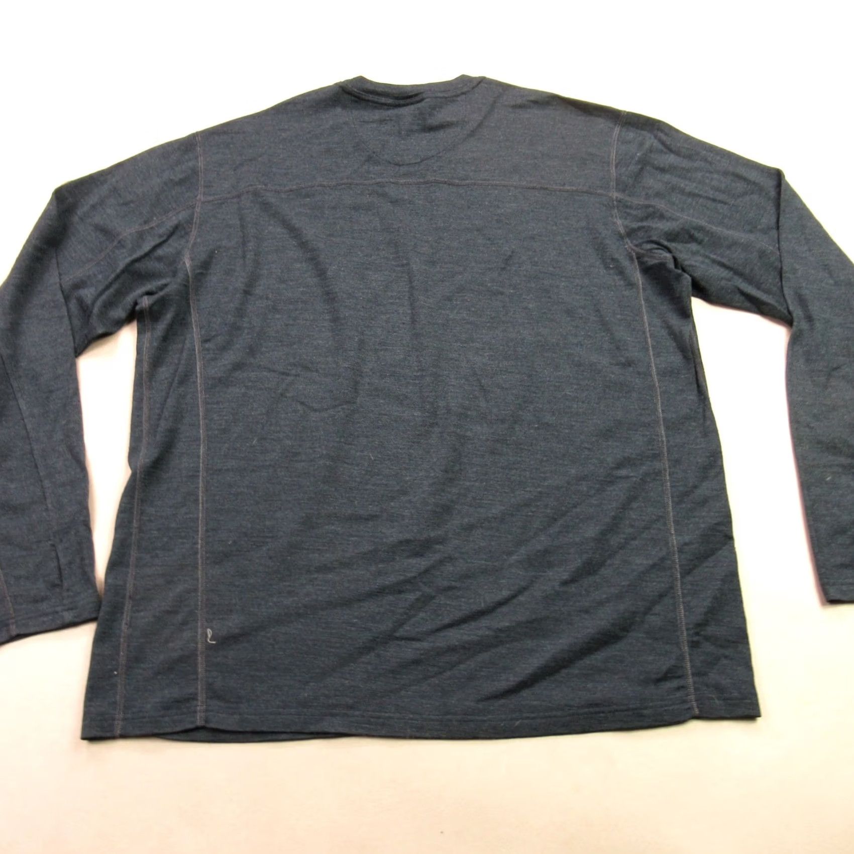 Vintage Kuhl Shirt Mens XL Long Sleeve Crew Neck Blue Sweater Casual Lightweight Knit Pullover All Seasons Regular Size US XL / EU 56 / 4 - 5 Thumbnail