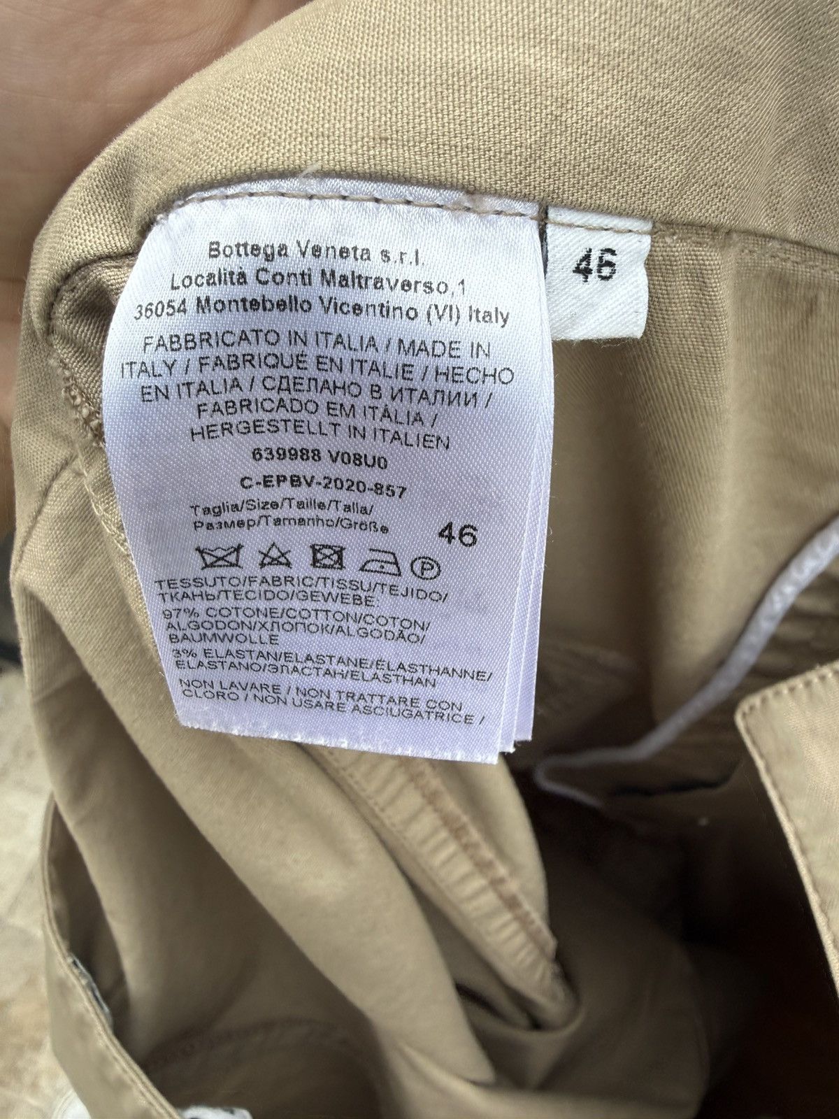 Bottega Veneta Bottega Veneta 2020 Cargo pants Size US 30 / EU 46 - 4 Thumbnail