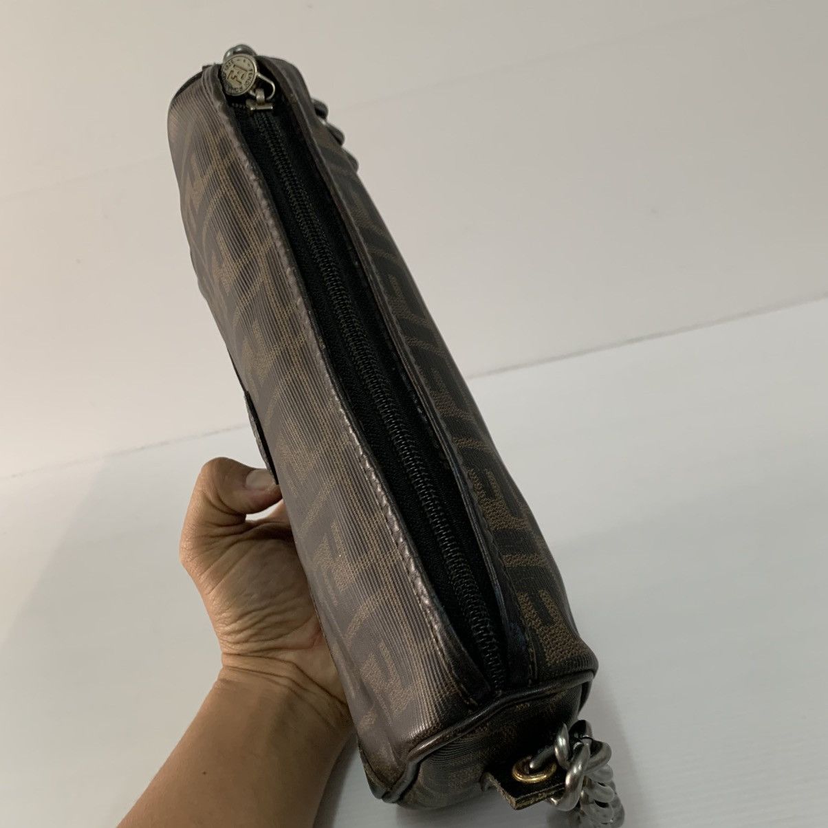 Fendi Fendi Zucca Vintage Chain Shoulder Size ONE SIZE - 8 Thumbnail