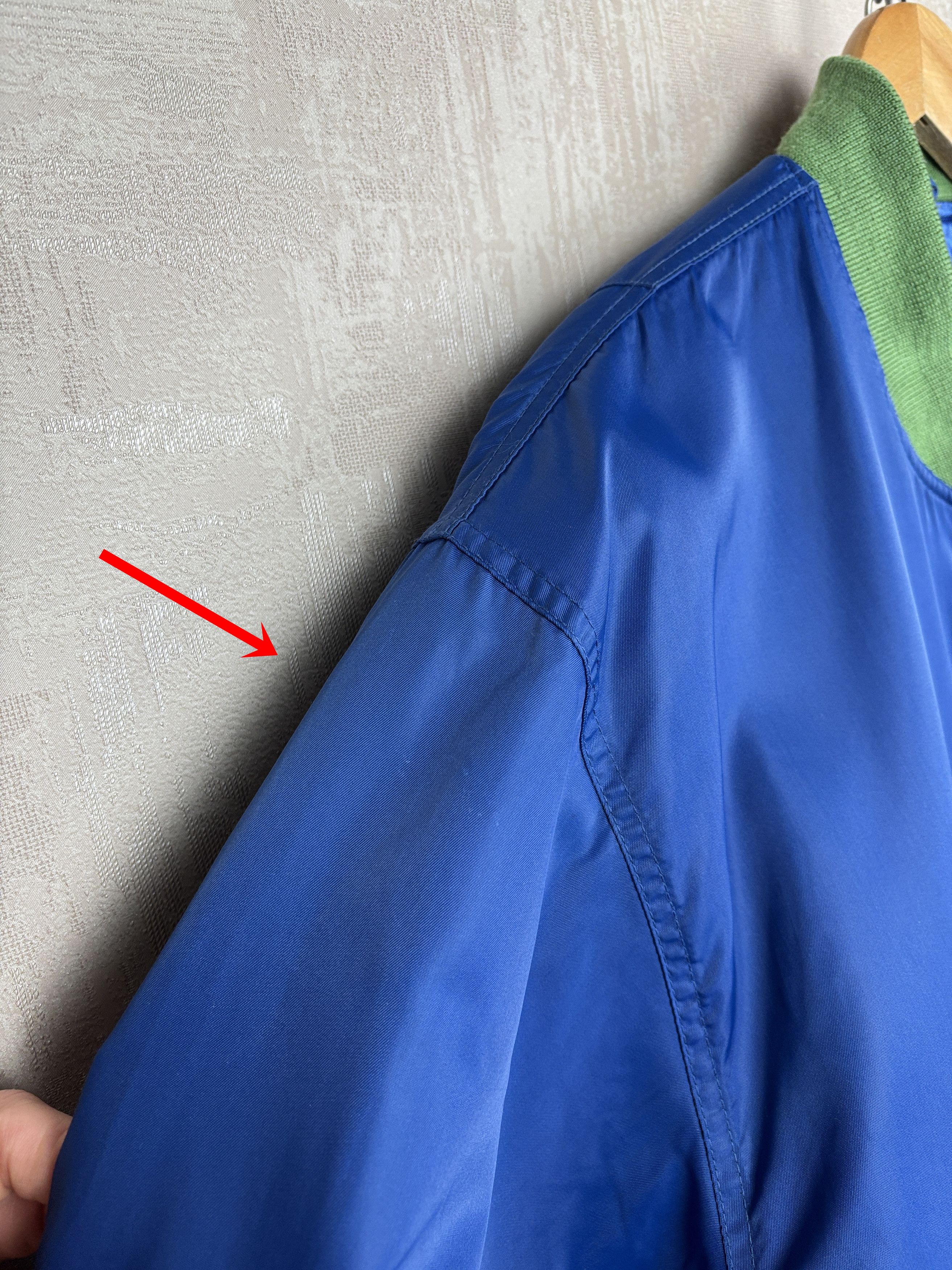 Vintage 90's NAF NAF Vintage Bomber Jacket Size fits to 2XL / 3XL Size US XXL / EU 58 / 5 - 17 Thumbnail