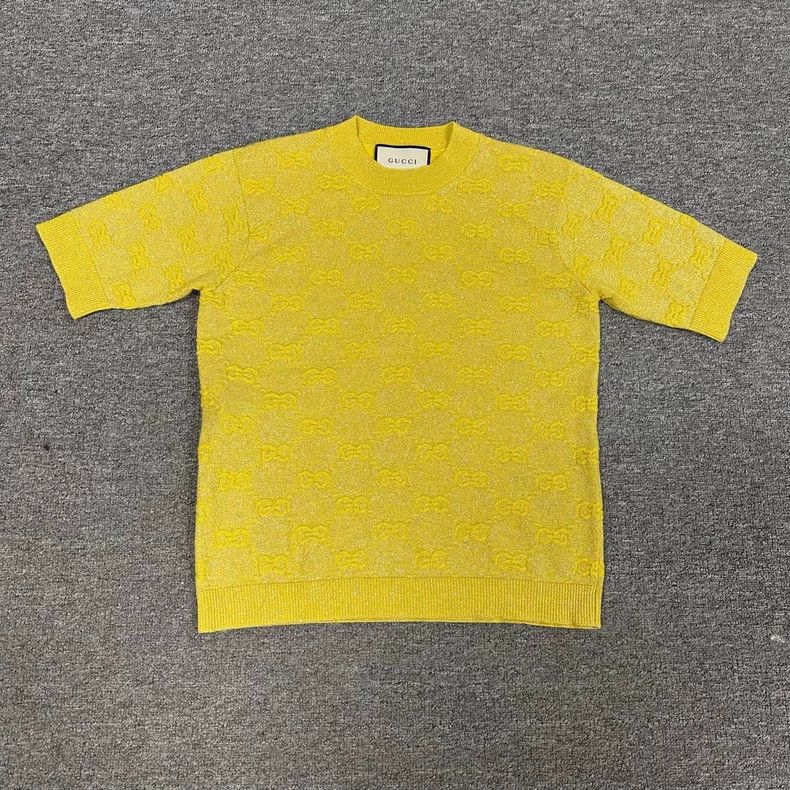 Gucci Gucci Full-print knitted short sleeves 2502-Nextarrow Size US XS / EU 42 / 0 - 1 Thumbnail