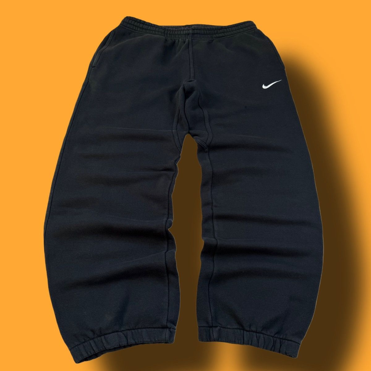 Nike × Vintage NIKE VINTAGE BASIC LOGO OVERSIZE BAGGY PANTS Size US 32 / EU 48 - 1 Thumbnail
