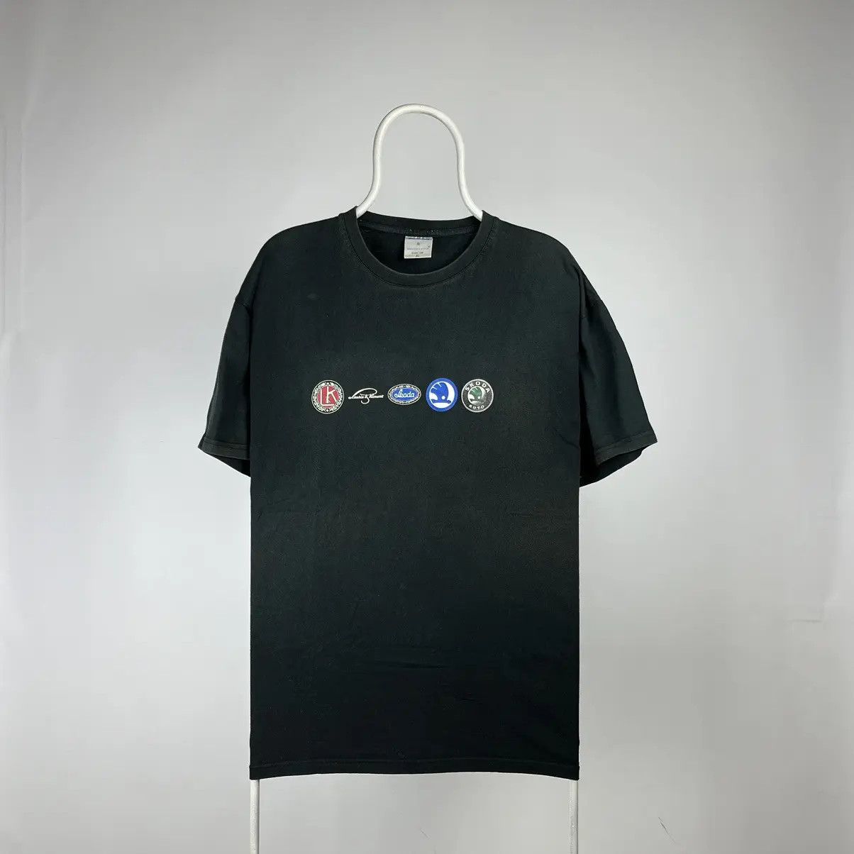 Band Tees Vintage skoda auto 100 years T-shirt size XLARGE Size US XL / EU 56 / 4 - 1 Thumbnail