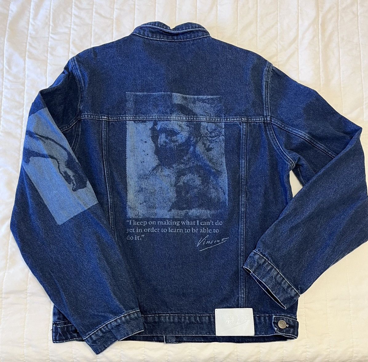 Daily Paper Daily Paper x Van Gogh Denim Jacket Size US XL / EU 56 / 4 - 5 Thumbnail