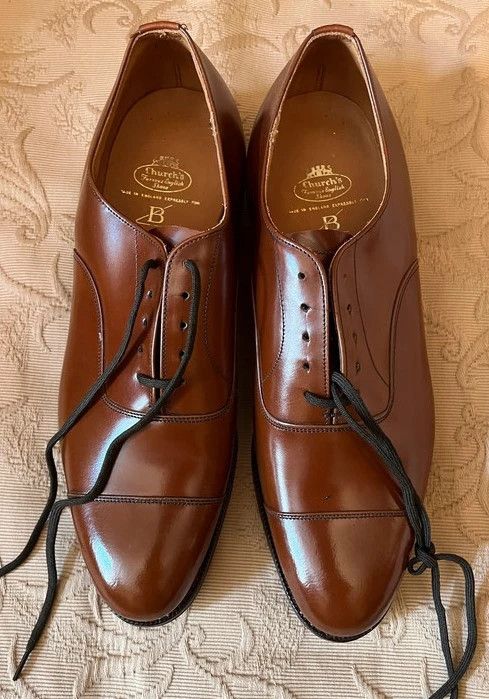 Church's Church's - Size 8.5 F (43) - Oxford Havana Size US 8.5 / EU 41-42 - 1 Thumbnail