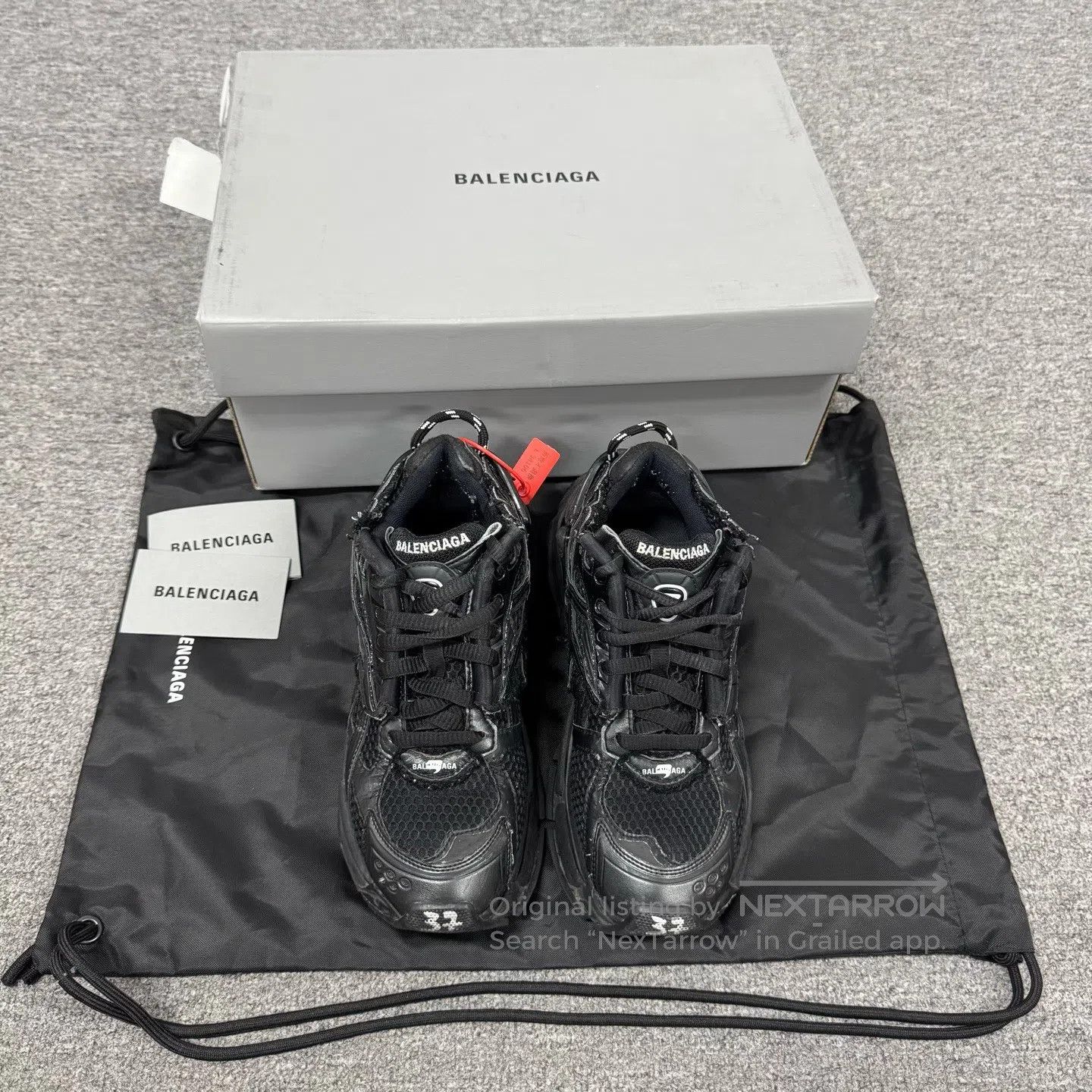 Balenciaga Balenciaga Runner's low-top sneakers| Size US 6.5 / IT 36.5 - 3 Thumbnail