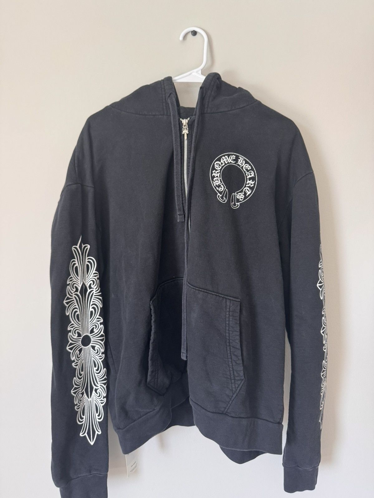 Chrome Hearts Chrome Hearts Fuck You Horseshoe Floral Cross