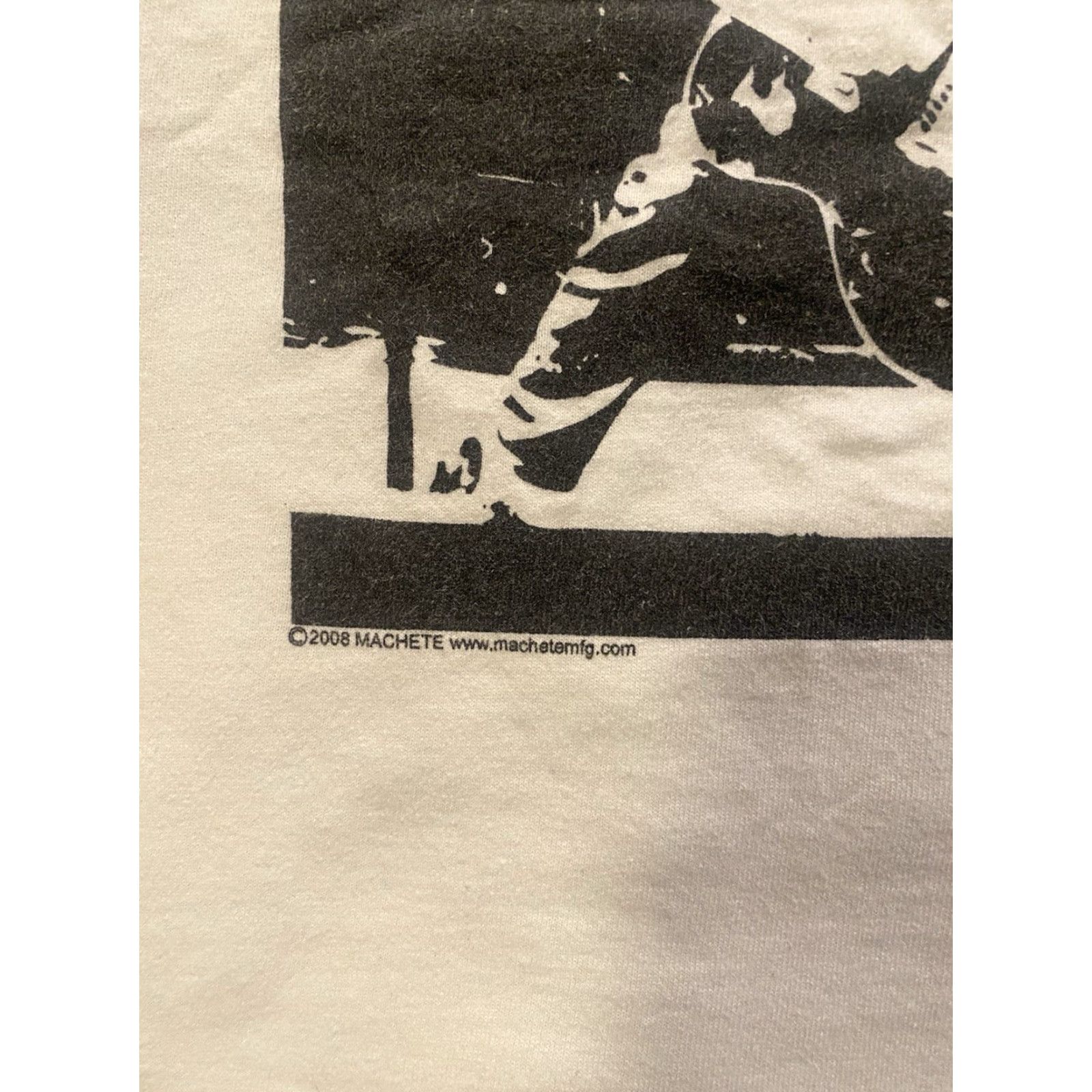 Delta VINTAGE Delta T Shirt Mens Large White Rancid Y2K Band Punk Graphic Print Crew Neck Short Sleeve Cotton Size US L / EU 52-54 / 3 - 3 Thumbnail
