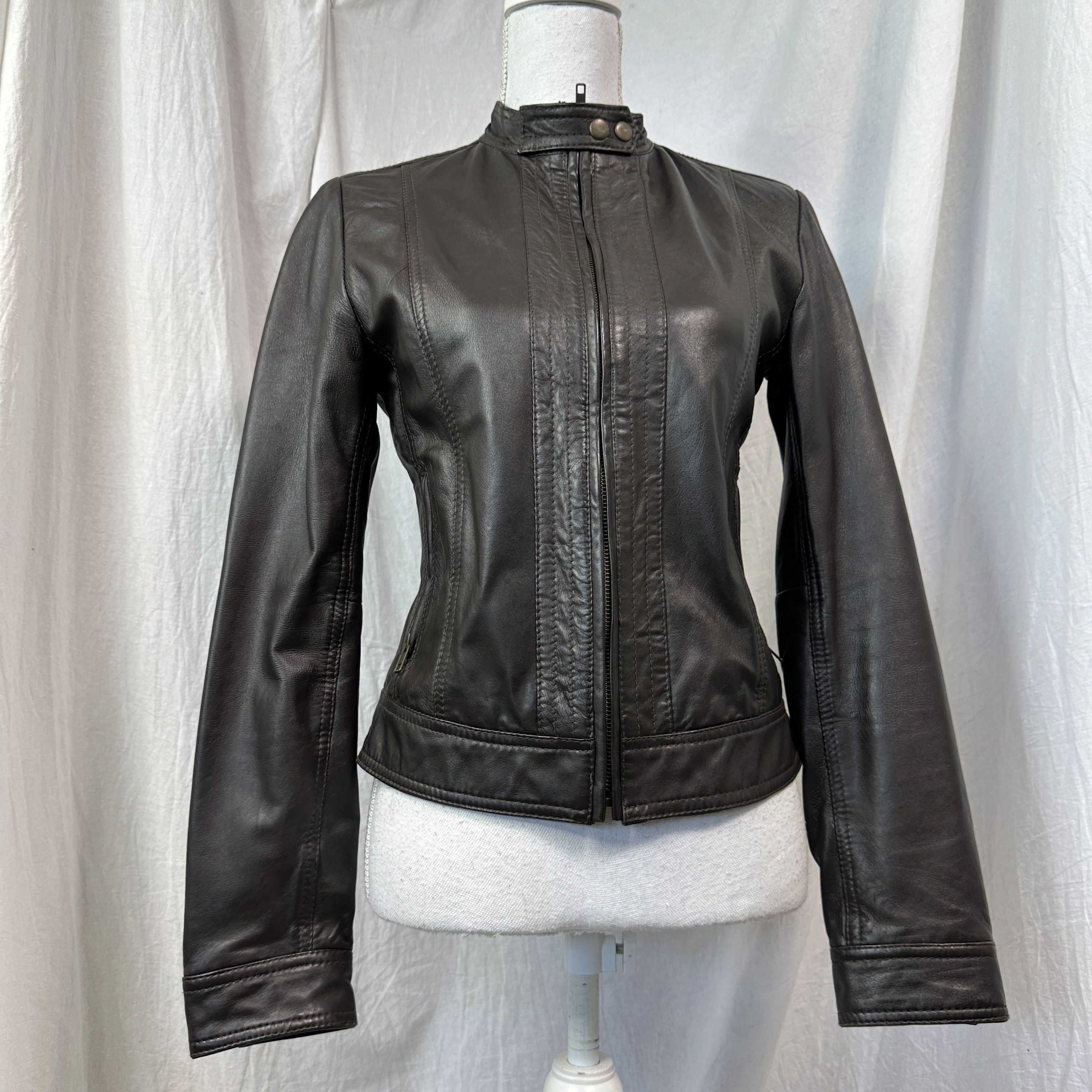 Vintage Vintage Peter Keen Leather jacket | Grailed