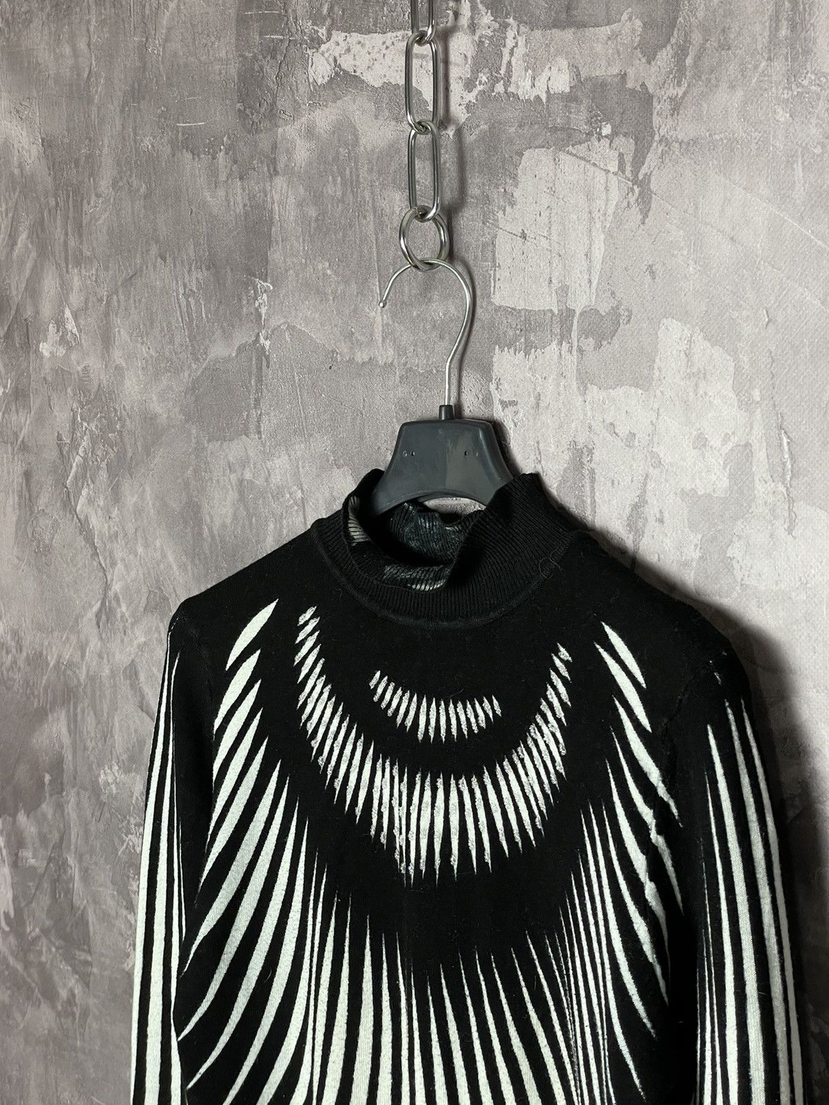 Vintage Vintage Y2K Japanese AFFLICTION Abstract Longsleeve 90 Style Size M / US 6-8 / IT 42-44 - 6 Thumbnail