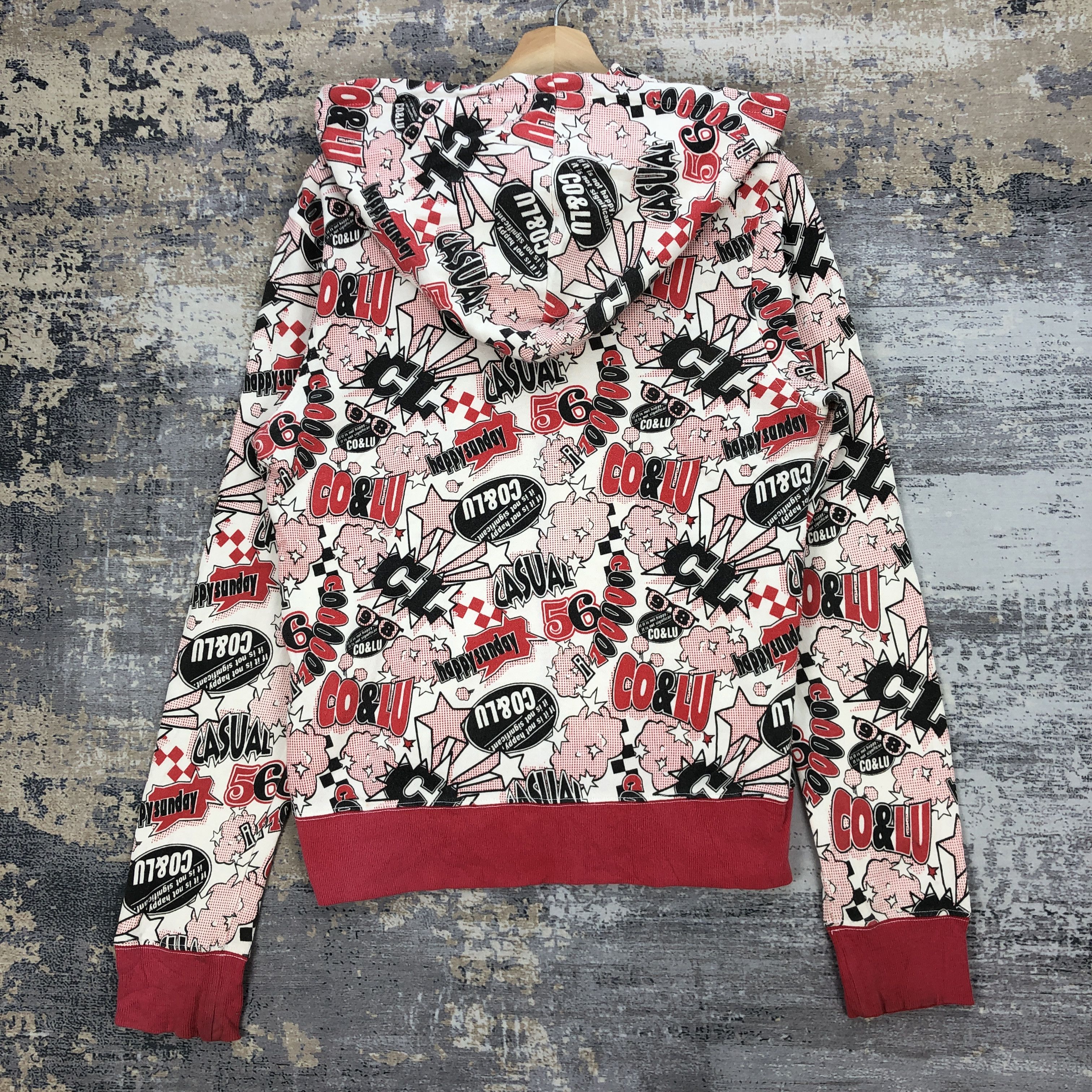 Japanese Brand × Vintage Vintage Y2K Co&Lu Hoodie Sweater Japanese Zipper Sweatshirt Size US M / EU 48-50 / 2 - 8 Thumbnail
