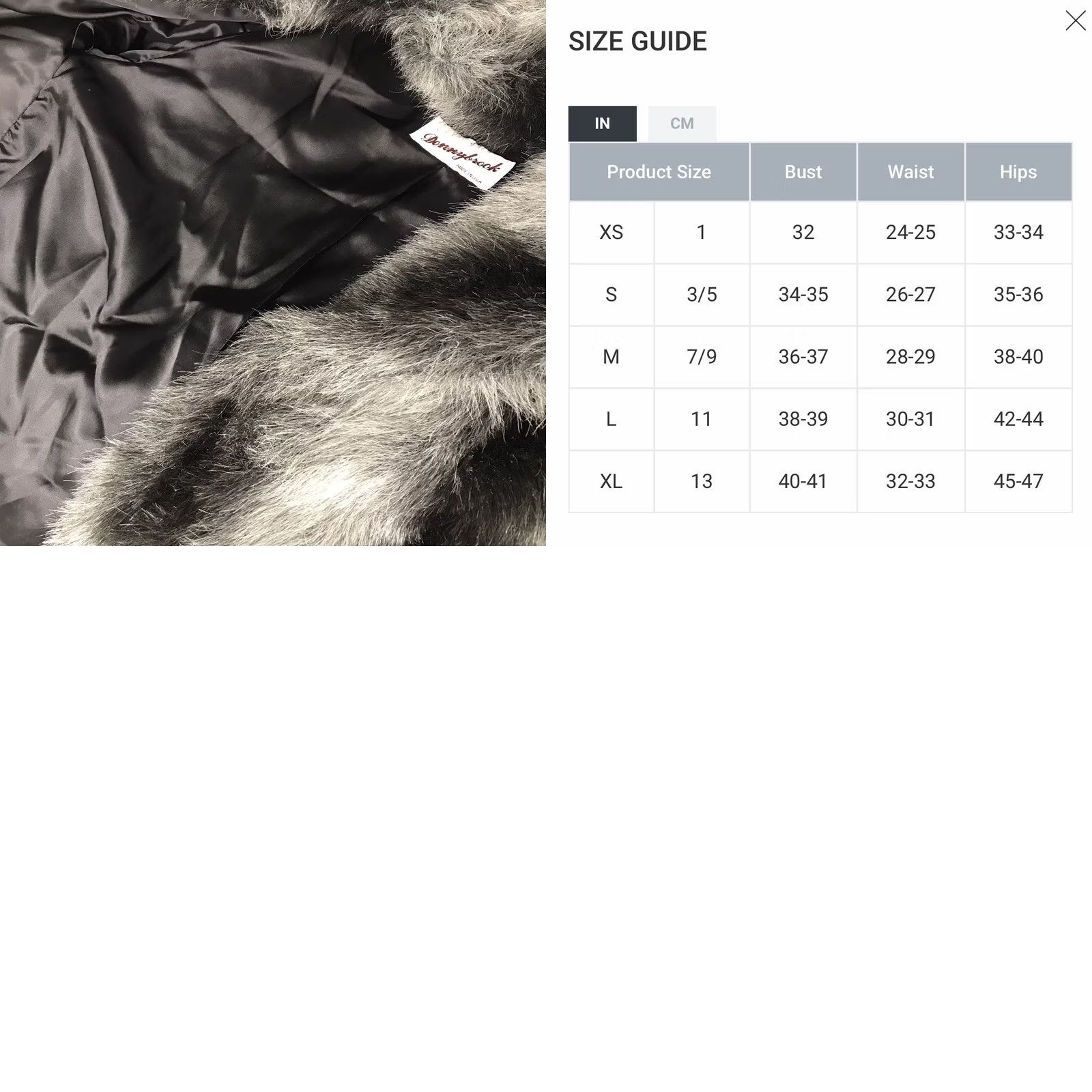 Vintage VINTAGE Donnybrook Gray/Black Faux Fox Fur Tier Oversized Coat ILGWU USA 9 M Satin Lined Dry Clean Only Pockets Union-Made Womens Jacket Size M / US 6-8 / IT 42-44 - 8 Thumbnail