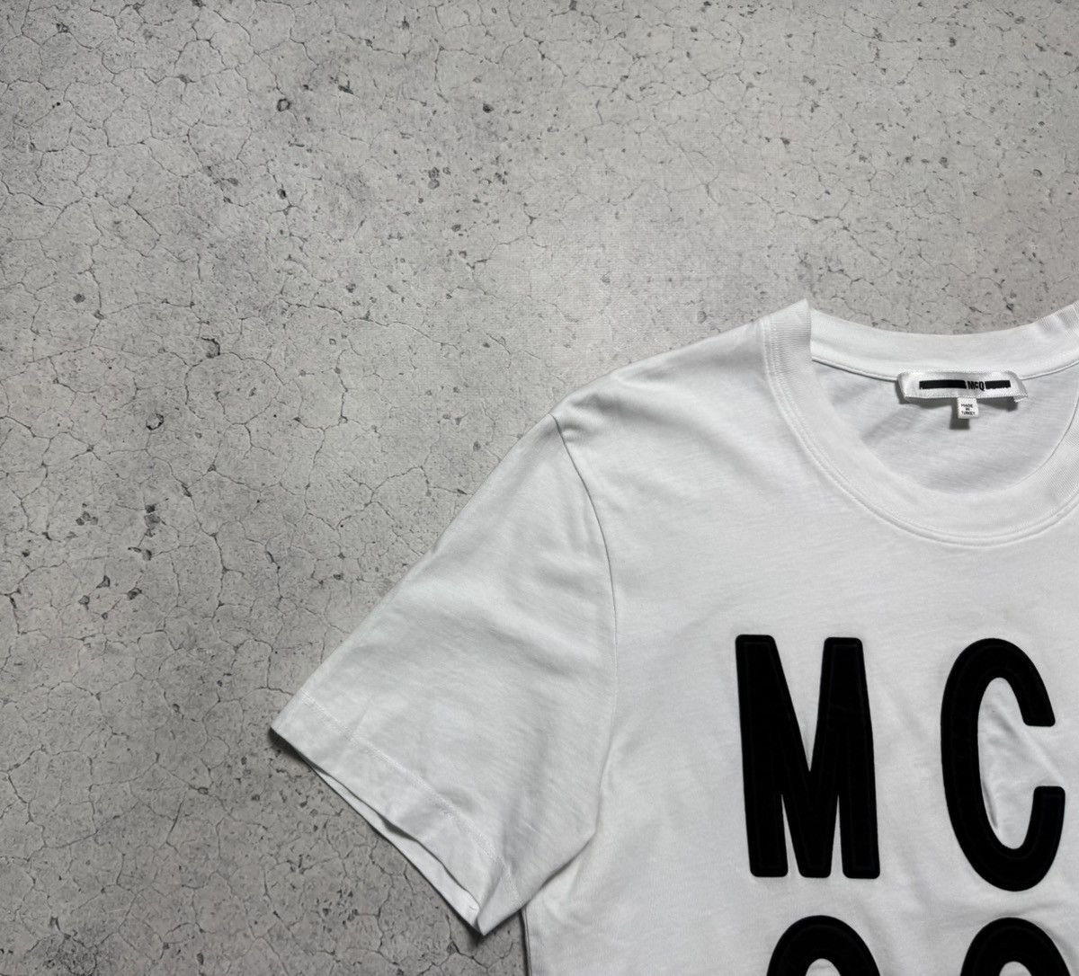 Alexander McQueen Alexander McQueen MCQ White Luxury Big Logo Shirt Size US M / EU 48-50 / 2 - 3 Thumbnail