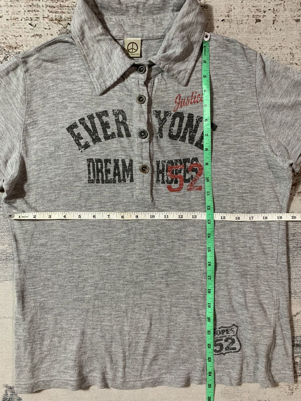 If Six Was Nine 2000s Undefined Japan Polo Poem Tshirt Size US M / EU 48-50 / 2 - 9 Thumbnail