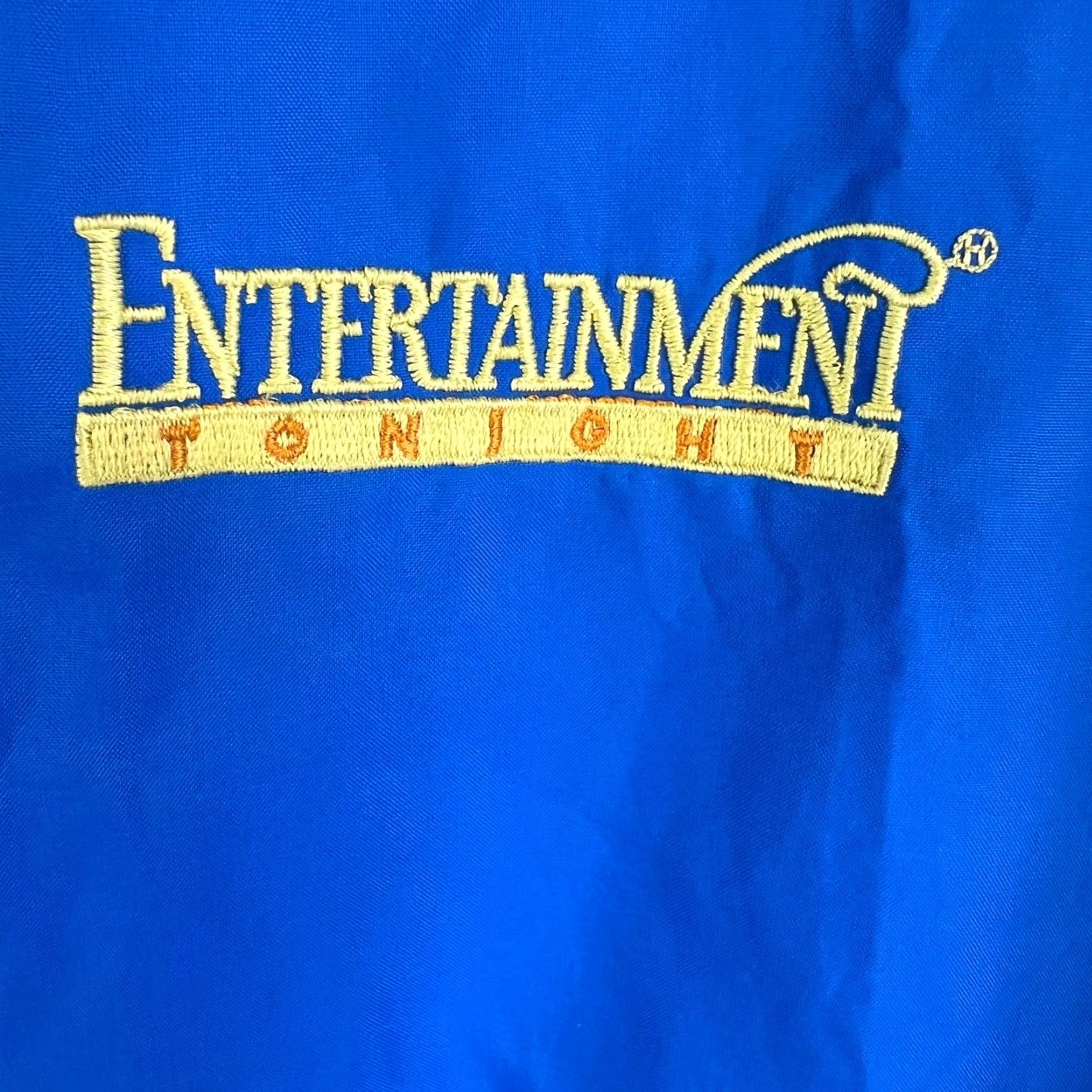 Vintage VINTAGE Wind Breaker Jacket Adult XL Blue Entertainment Tonight Show Classic Men’s Size US XL / EU 56 / 4 - 2 Thumbnail