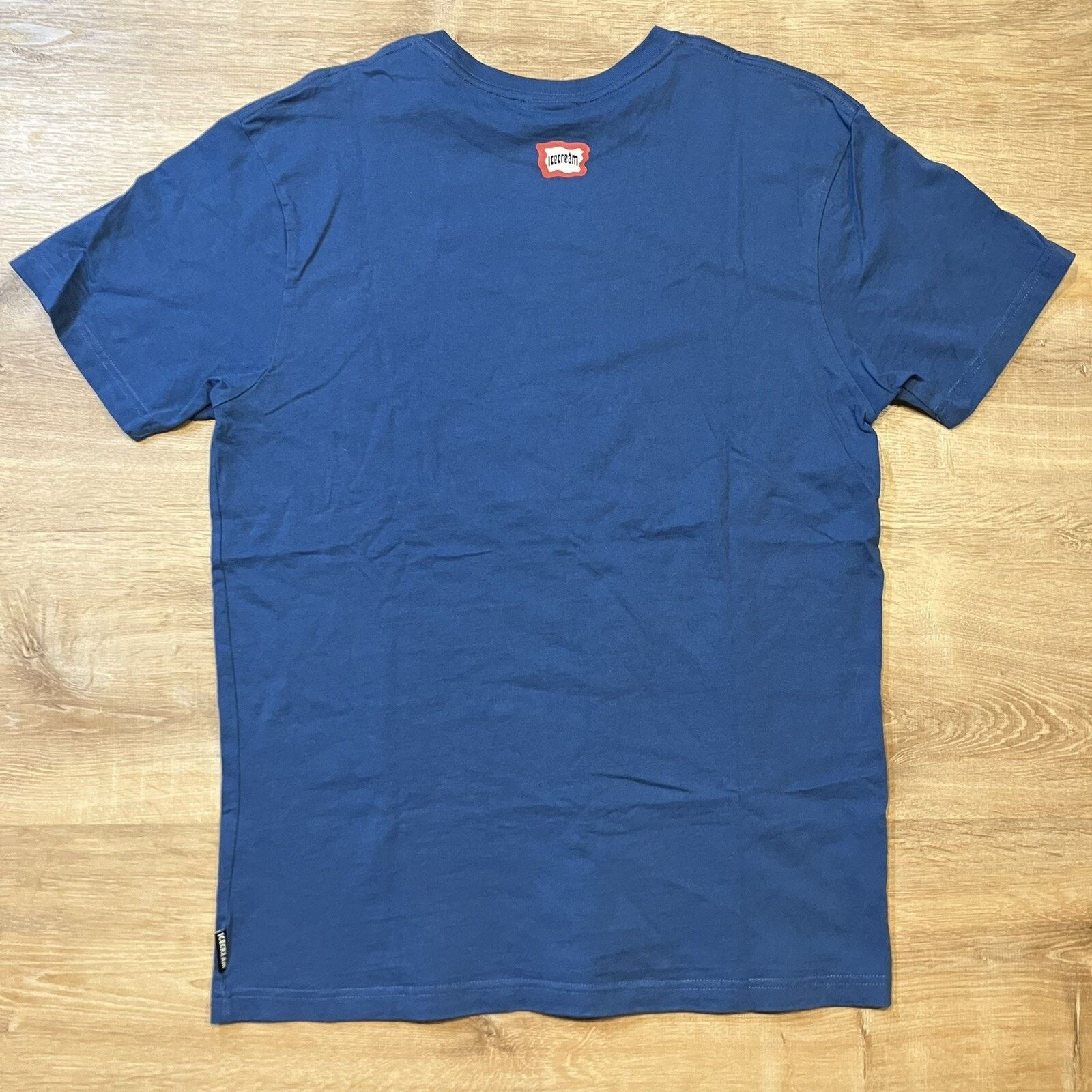 Icecream Ice Cream T-Shirt Solid Crewneck Dollar Sign Blue - Large Size US L / EU 52-54 / 3 - 2 Thumbnail